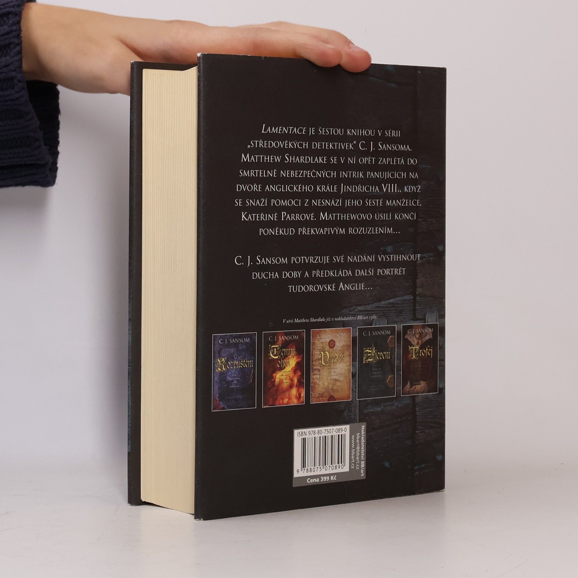 C. J. Sansom Lamentace