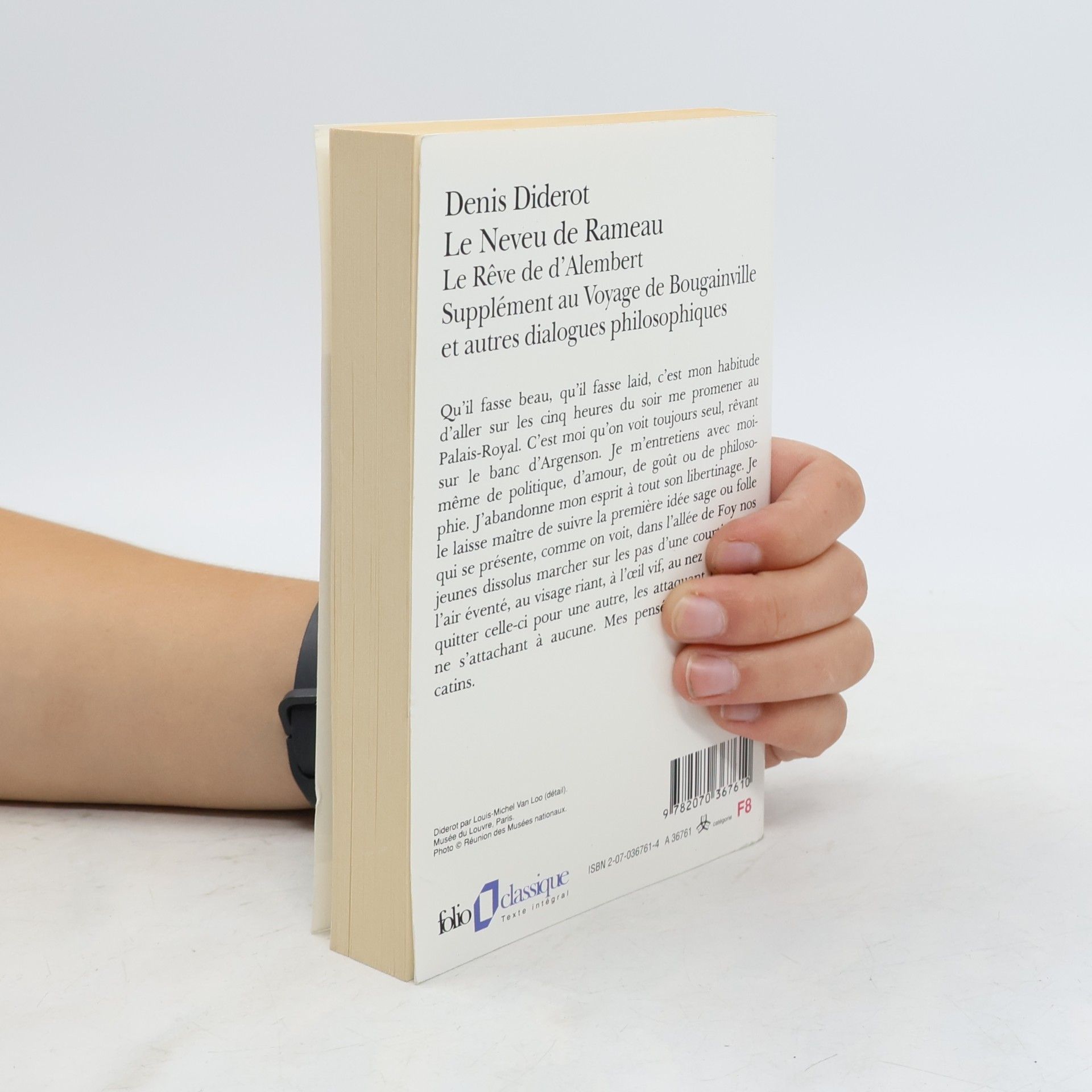 Denis Diderot Folio Classique - 761: Le Neveu de Rameau