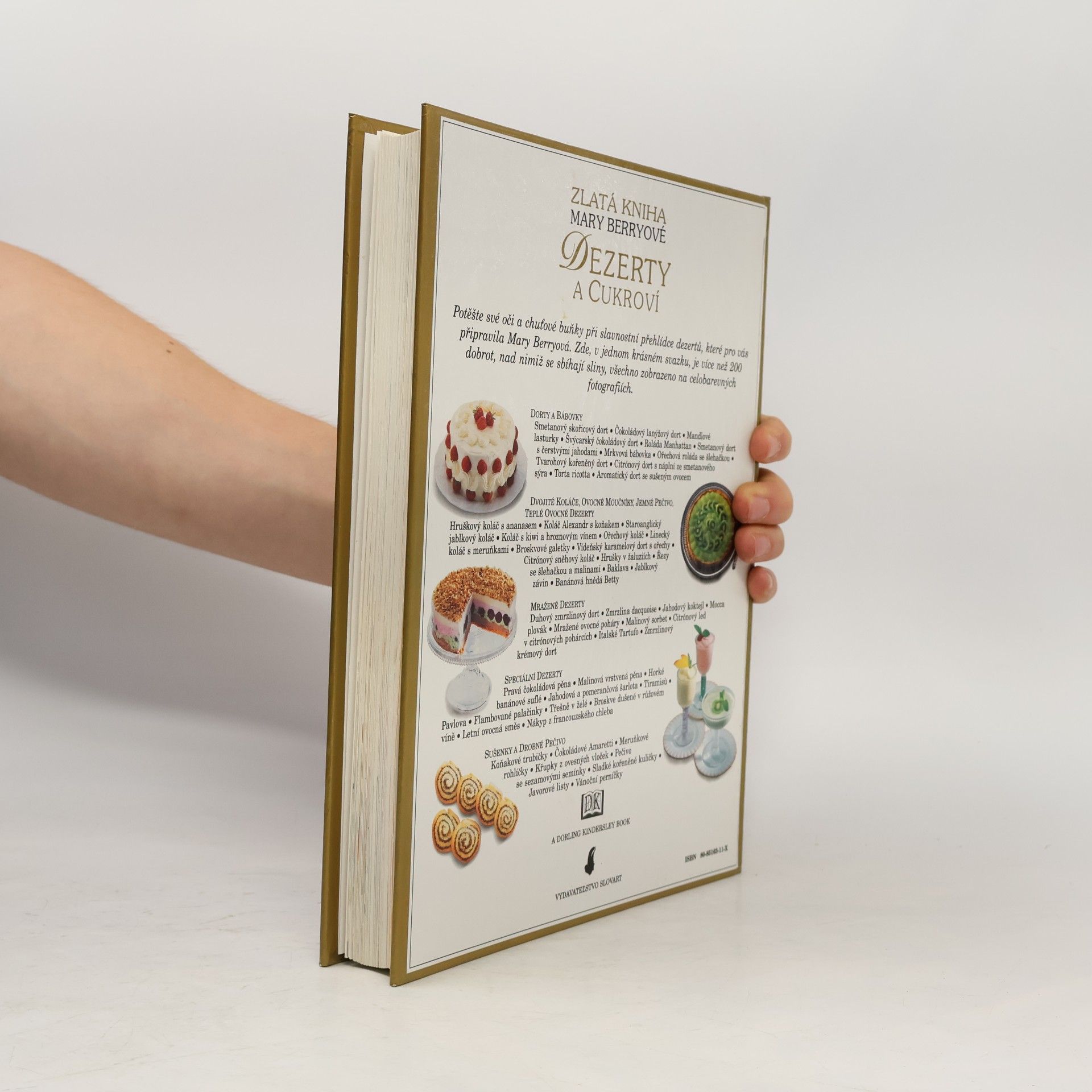 Mary Berry Zlatá kniha Mary Berryovej: Dezerty a cukrovinky