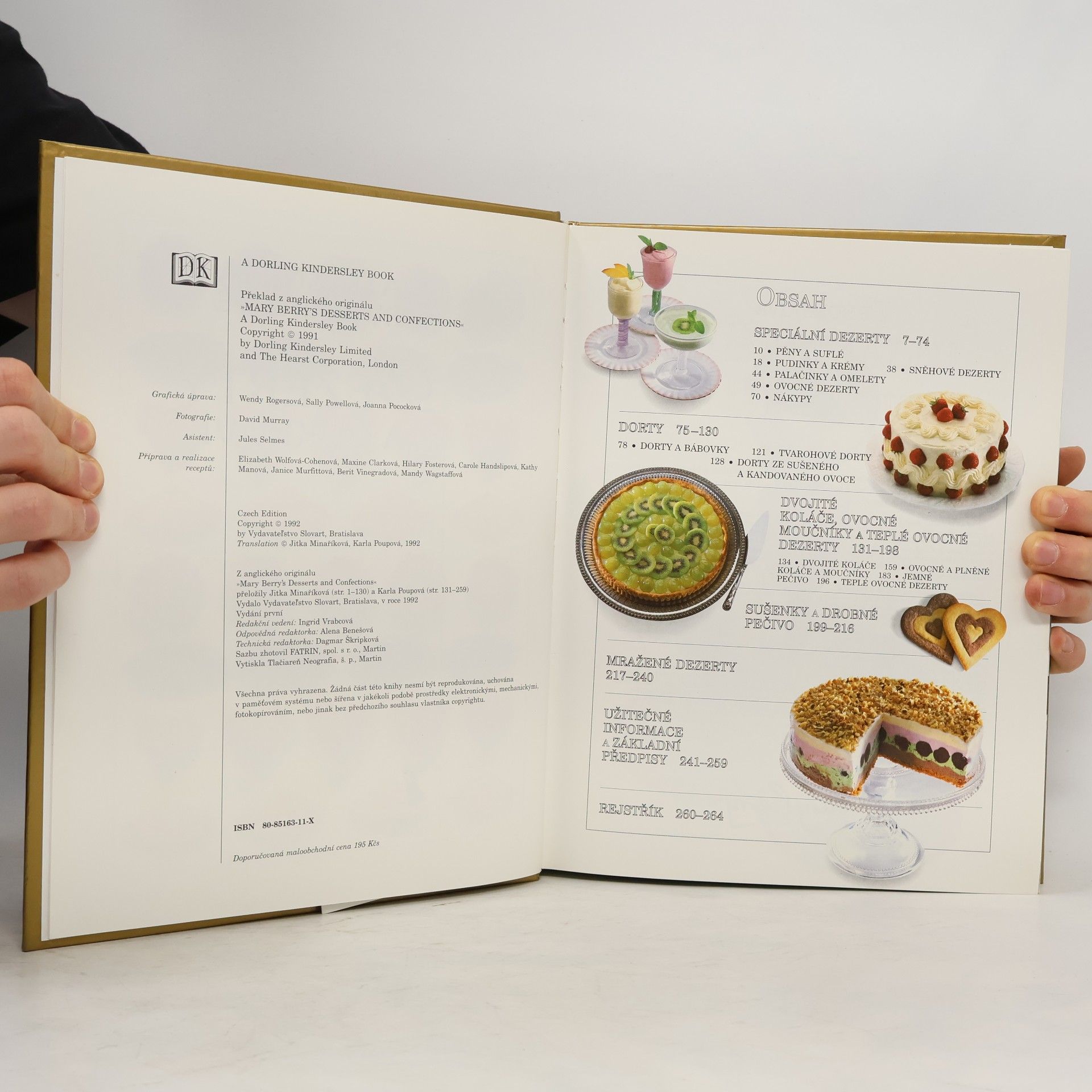 Mary Berry Zlatá kniha Mary Berryovej: Dezerty a cukrovinky