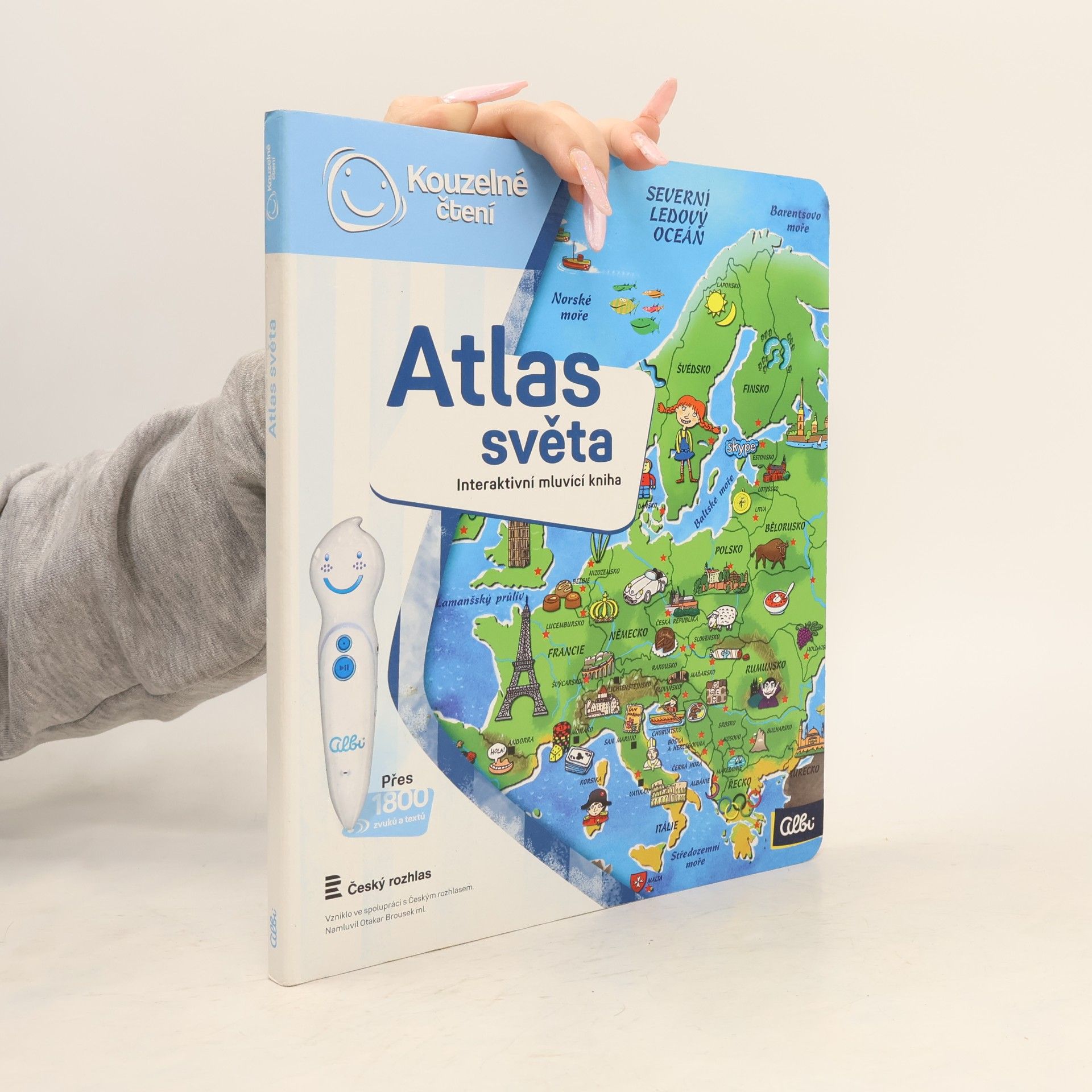 Tereza Kocová Atlas světa. Interaktivní mluvící kniha