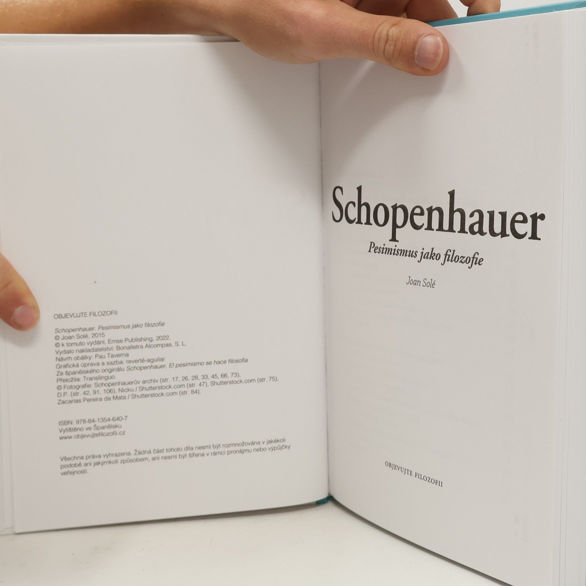 kolektiv Schopenhauer. Pesimismus jako filozofie