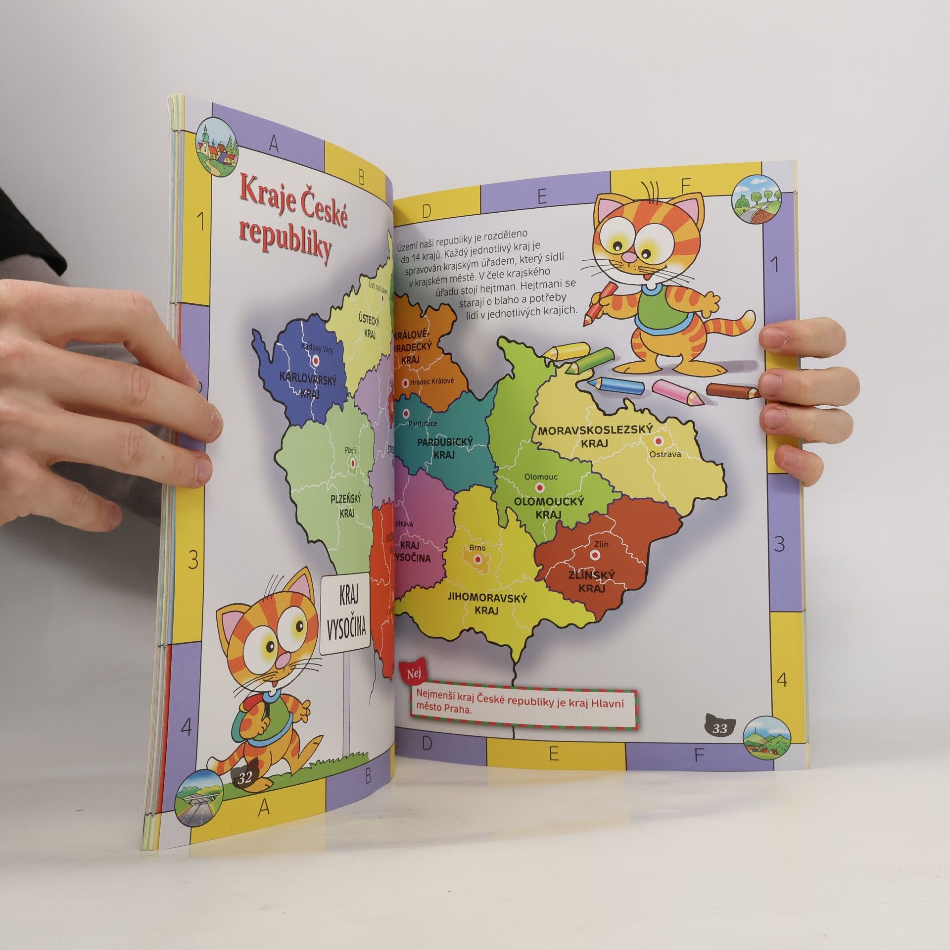 Antonín Šplíchal Dětský ilustrovaný atlas: Česká republika