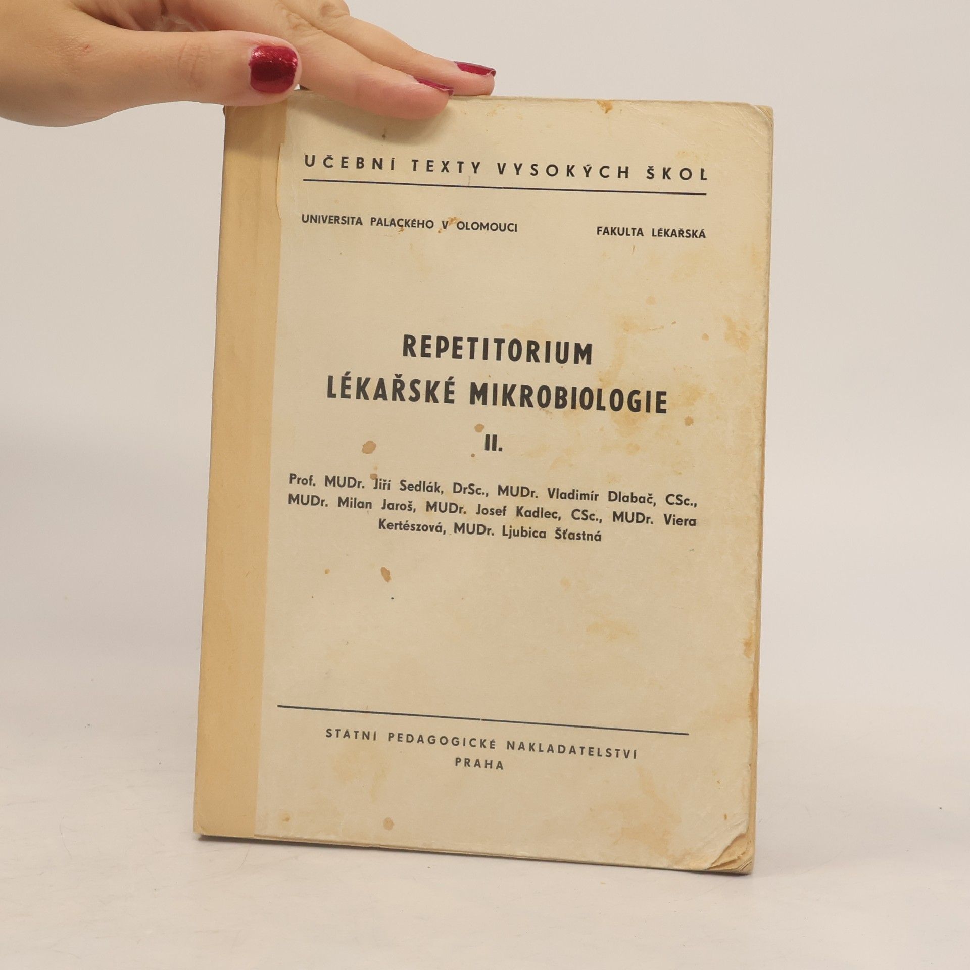 kolektiv Repetitorium lékařské mikrobiologie II.