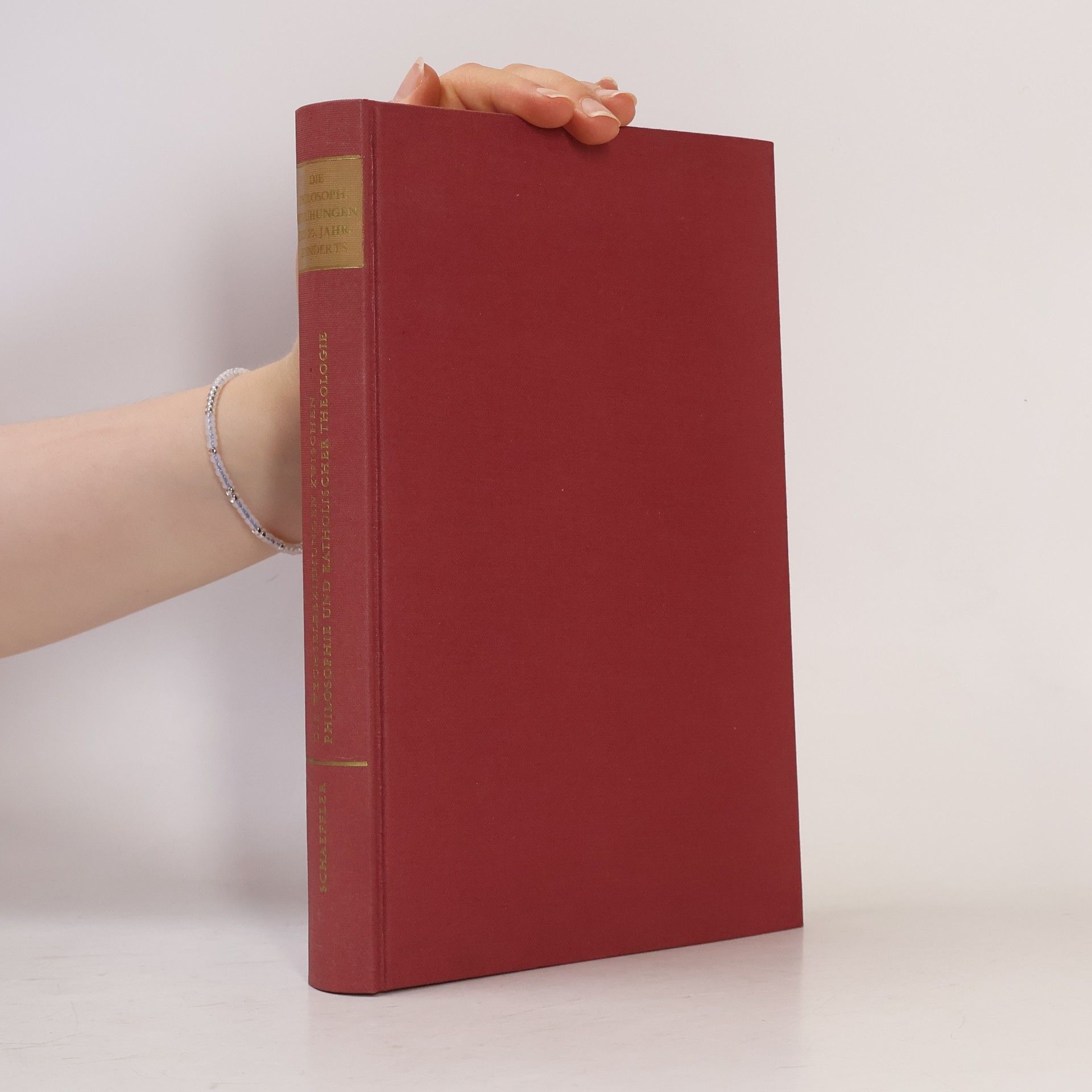 Richard Schaeffler Die Wechselbeziehungen zwischen Philosophie und katholischer Theologie