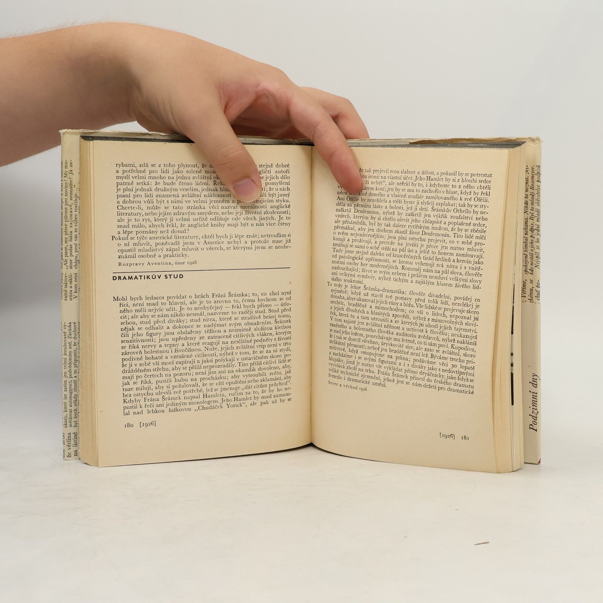 Karel Čapek Na břehu dnů