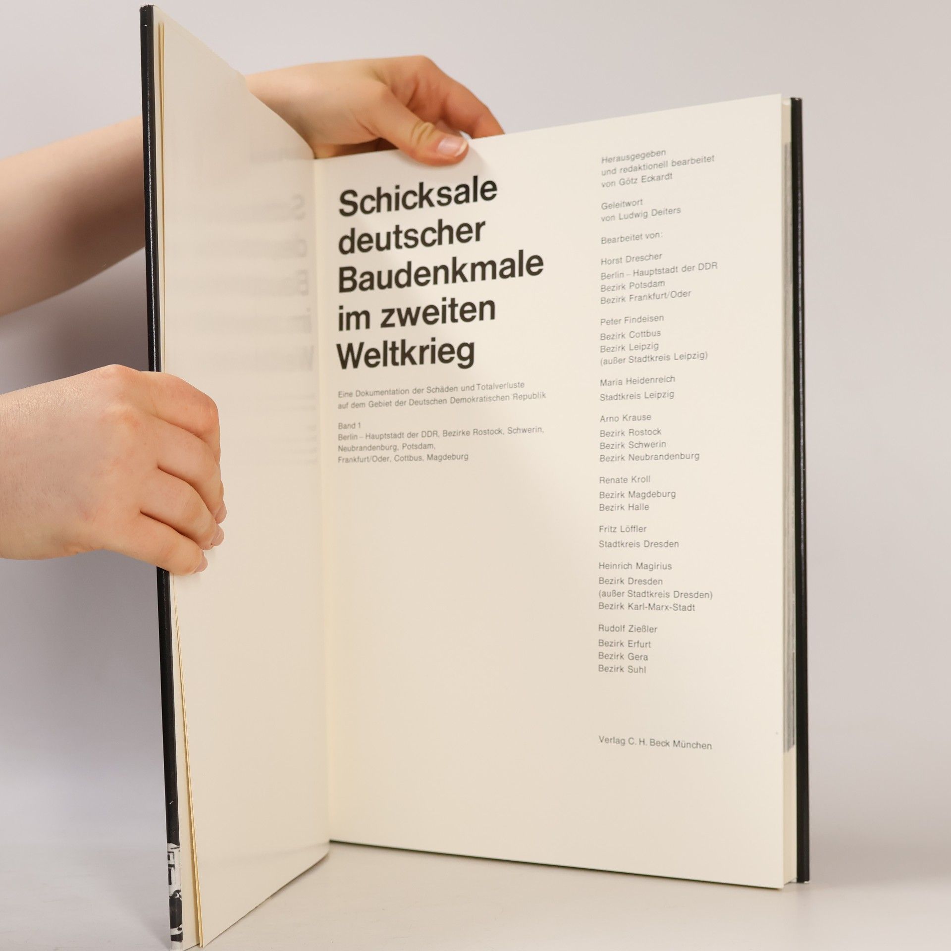 kolektiv Schicksale deutscher Baudenkmale im zweiten Weltkrieg 1-2