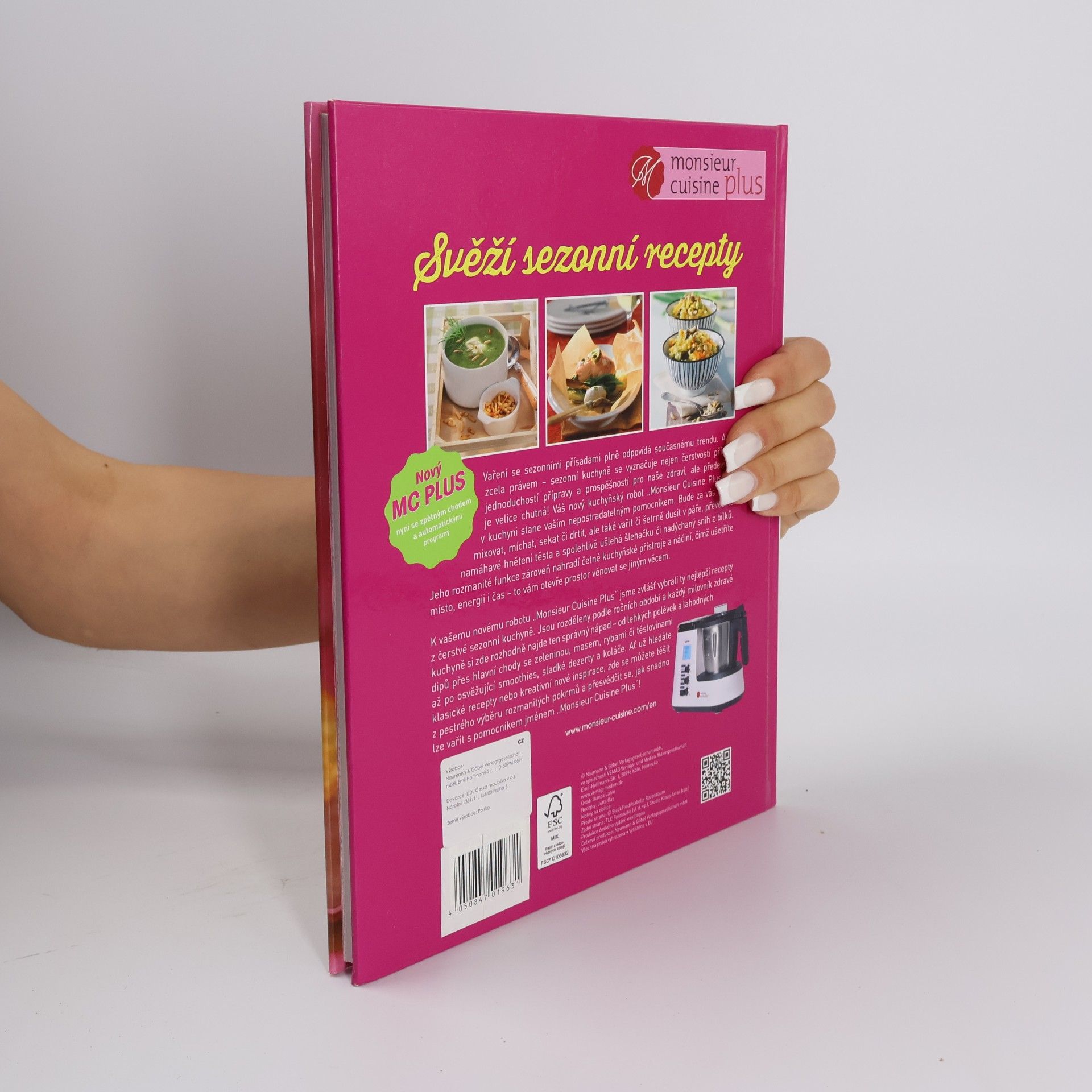 kolektiv Svěží sezónní recepty pro kuchyňský robot Monsieur Cuisine Plus