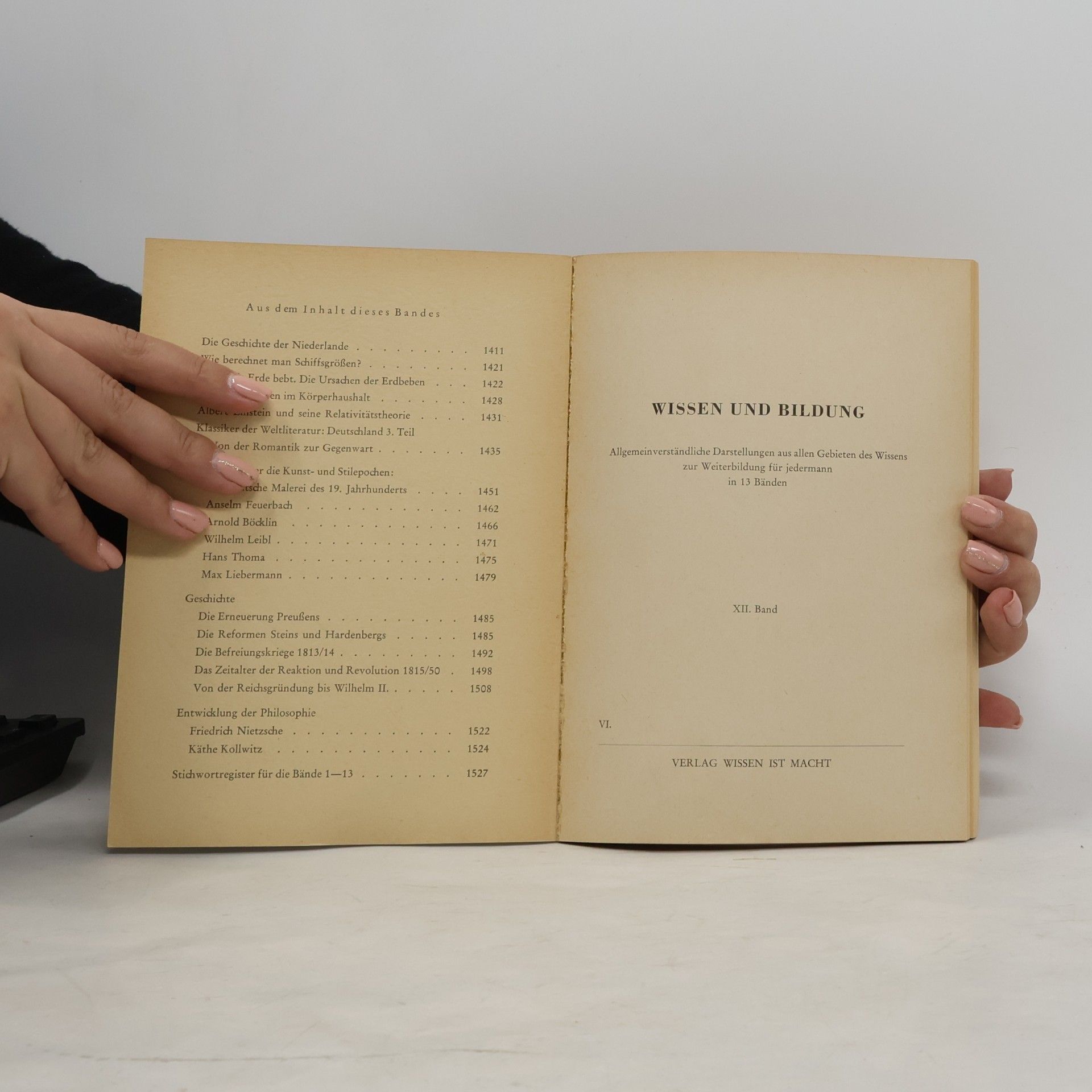 Autorenkollektiv Wissen und Bildung XII.