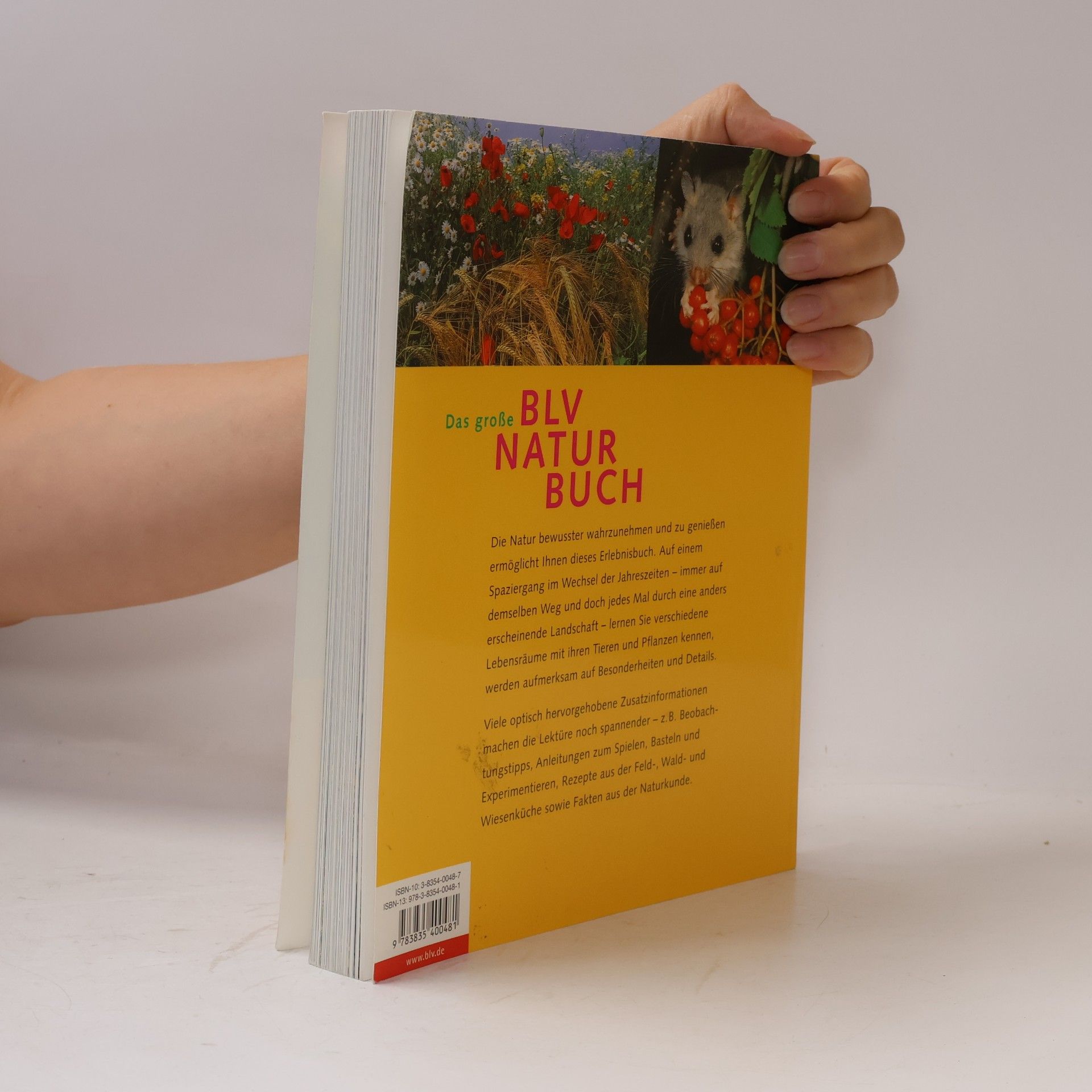 Veronika Straass Das große BLV-Natur-Buch