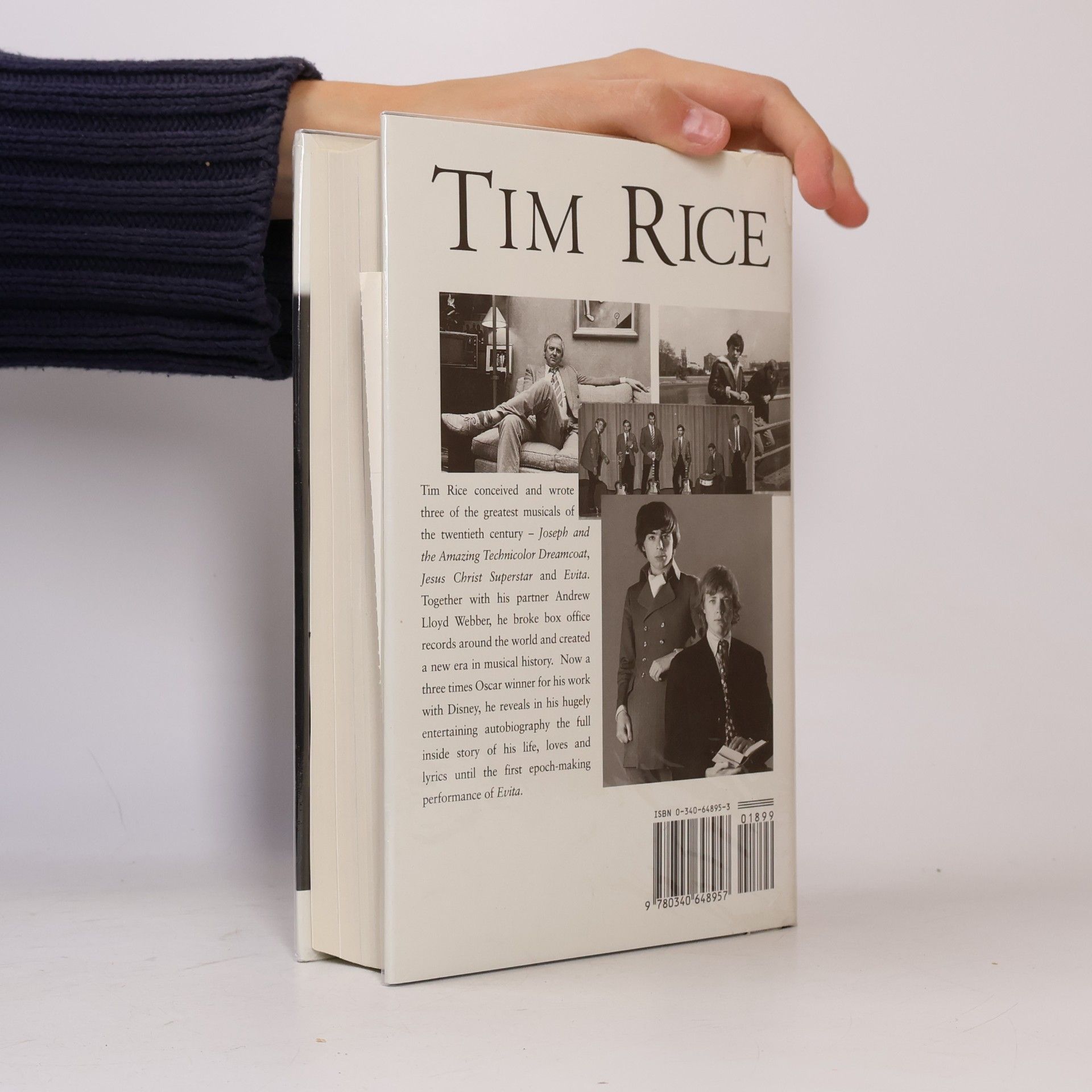 Tim Rice Oh What a Circus; The Autobiography