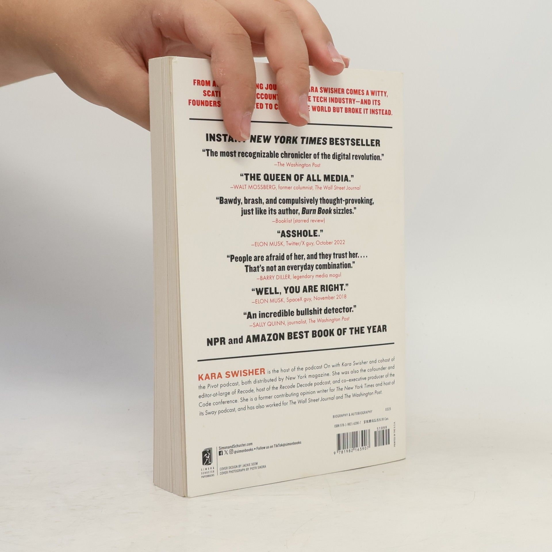 Kara Swisher Burn Book