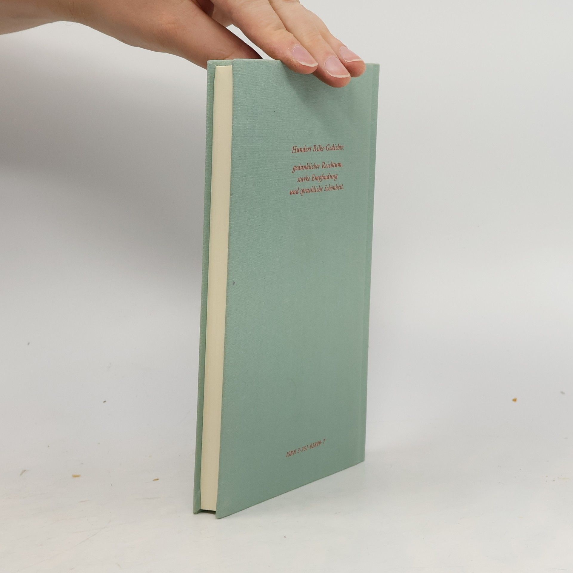 Rainer Maria Rilke Hundert Gedichte