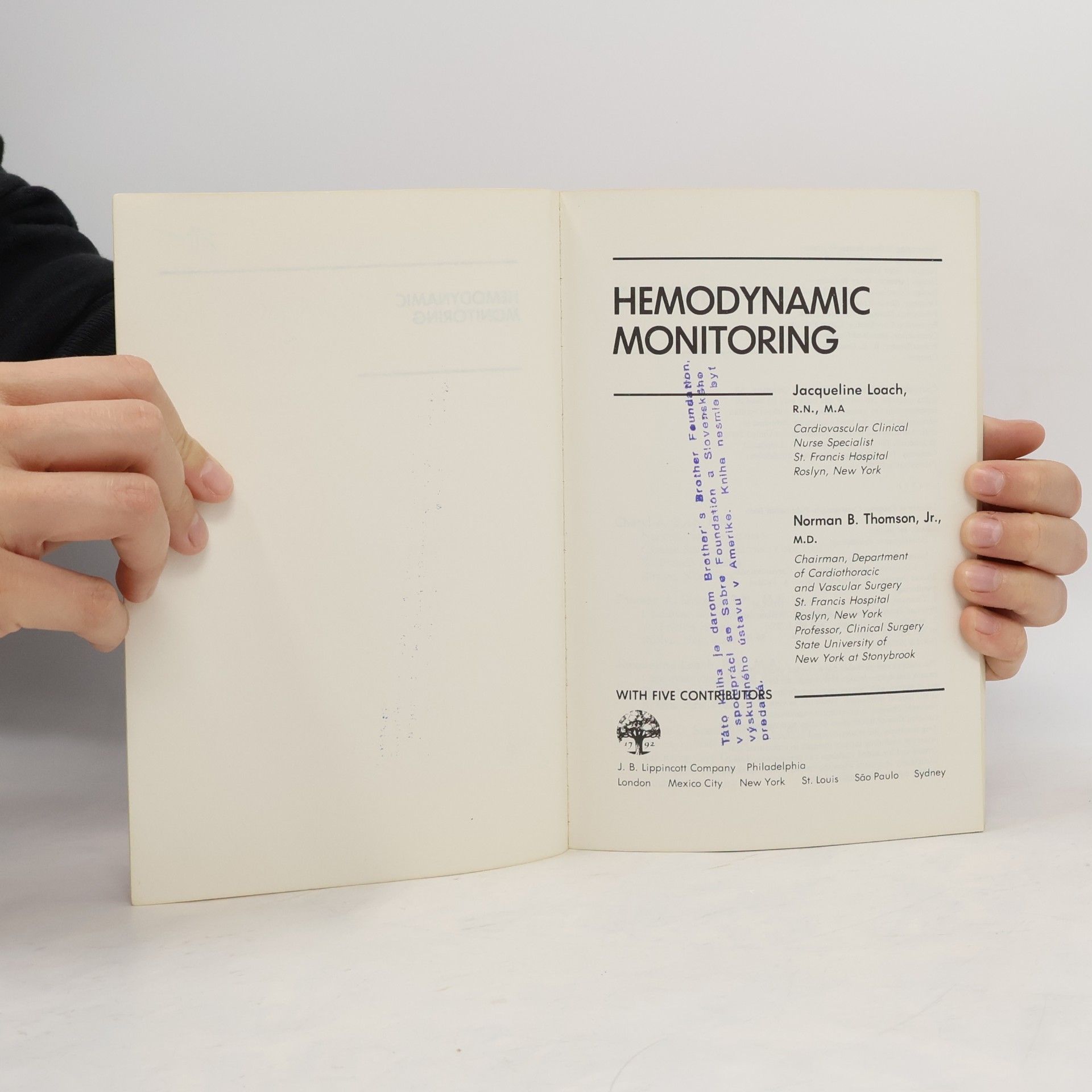 Jacqueline Loach Hemodynamic Monitoring