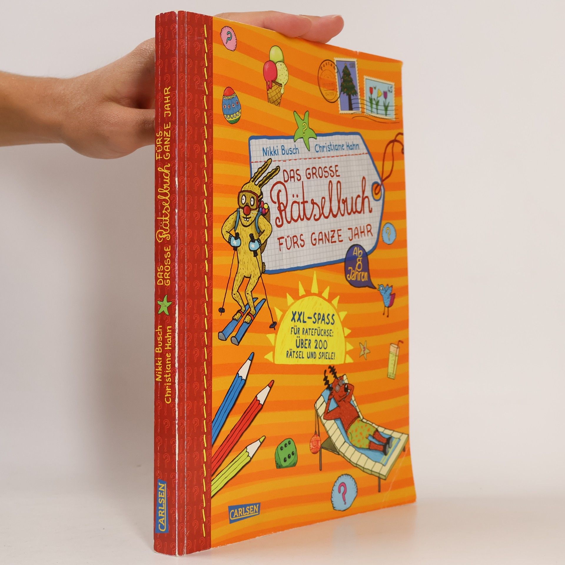 Nikki Busch Das große Rätselbuch fürs ganze Jahr