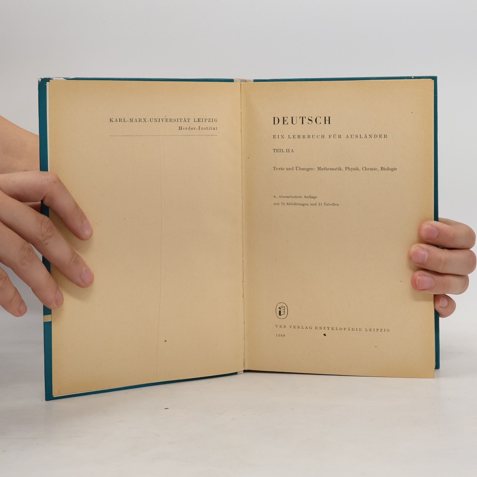 Autorenkollektiv Deutsch: Ein Lehrbuch für Ausländer. Teil IIA