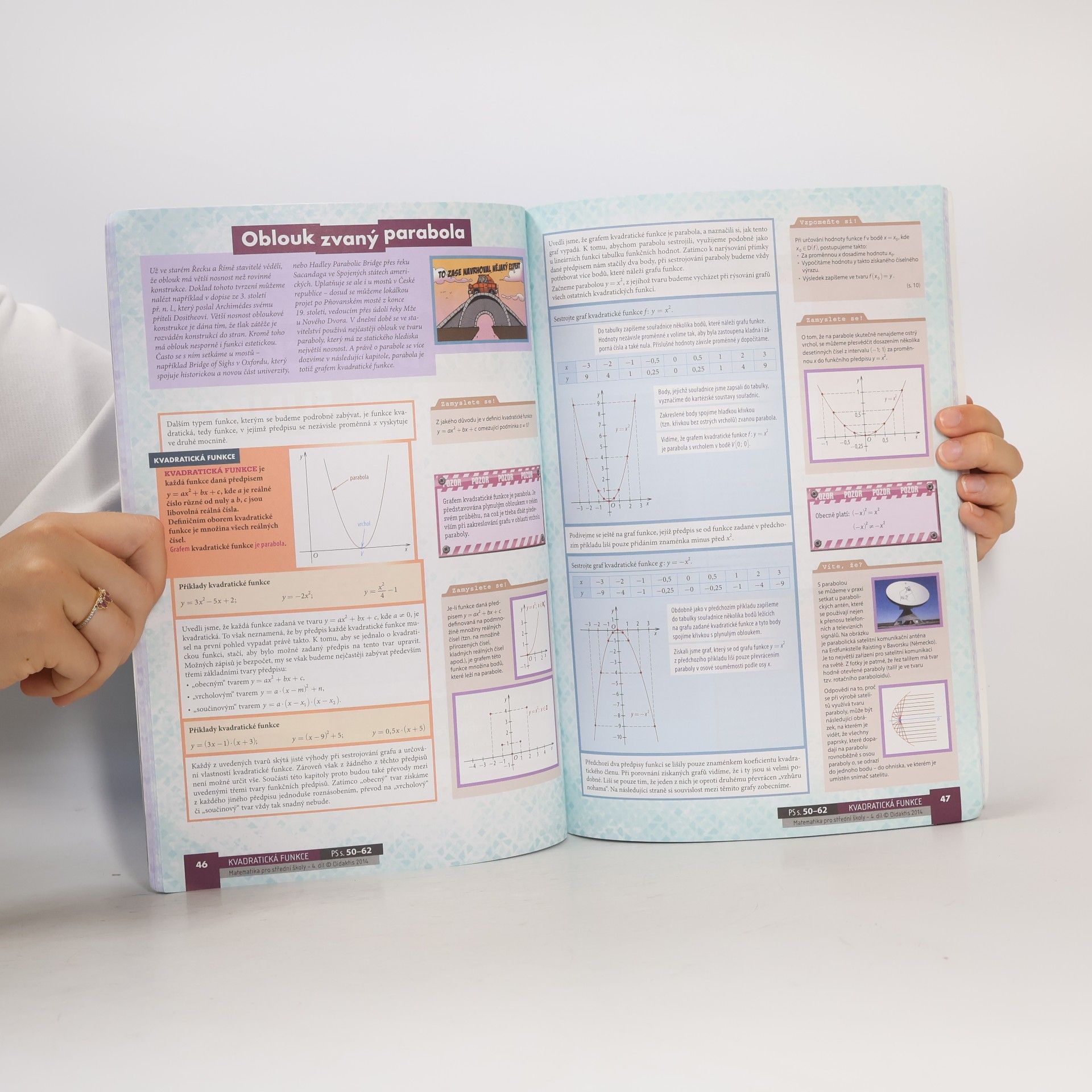 Rita Vémolová Matematika pro střední školy. 4. díl, Funkce I