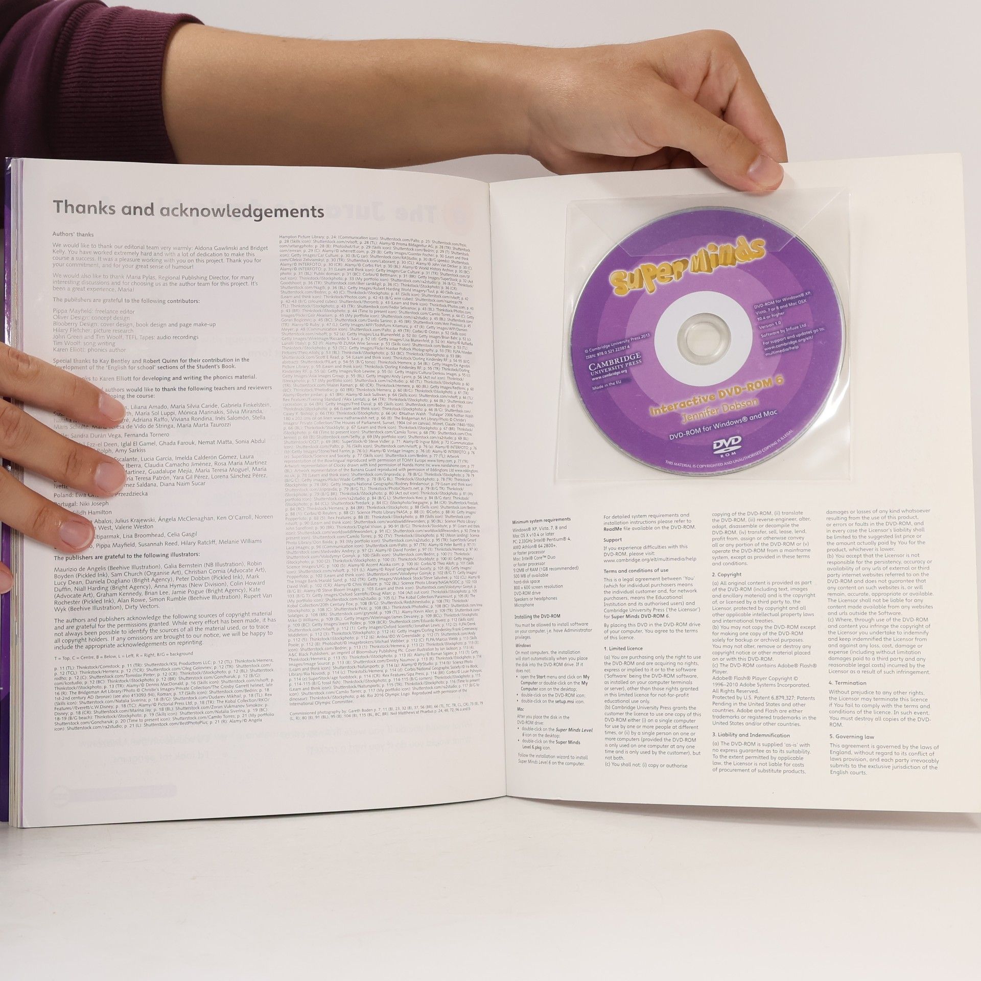 Herbert Puchta Super Minds Level 6 Student's Book with DVD-ROM