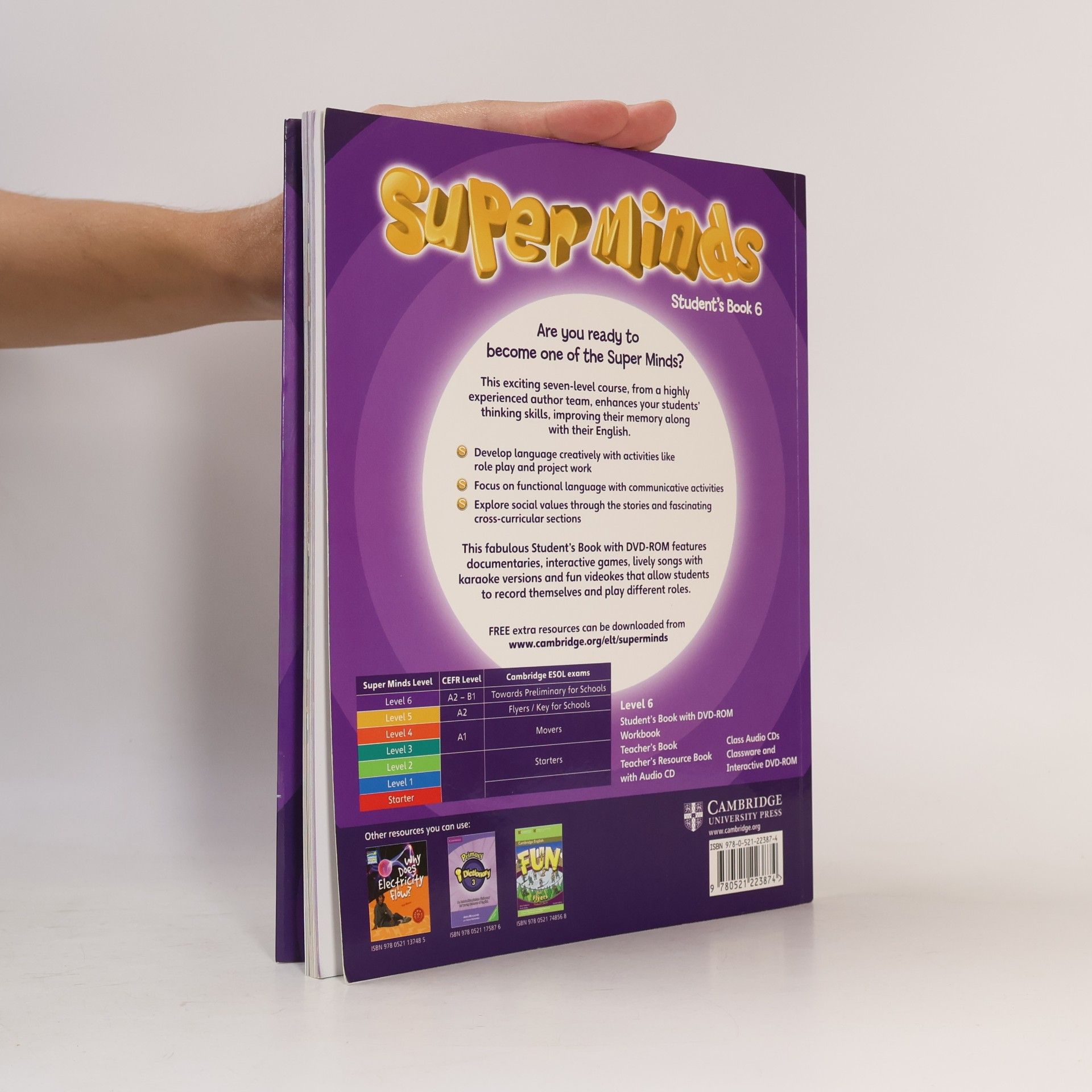 Herbert Puchta Super Minds Level 6 Student's Book with DVD-ROM