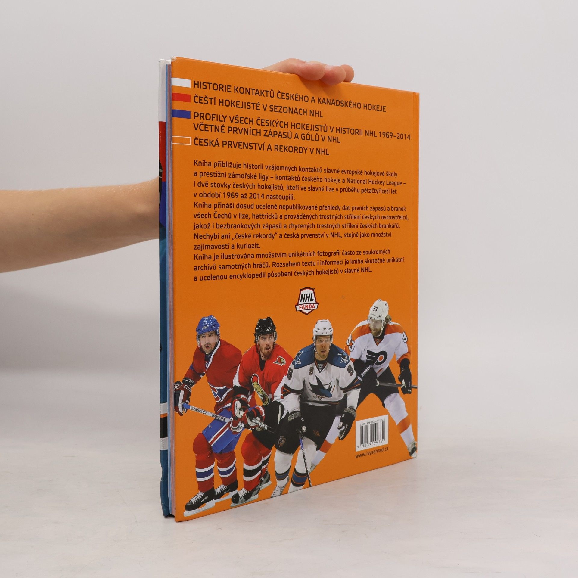 Kamil Ondroušek Český hokej - 45 let v NHL 1969-2014