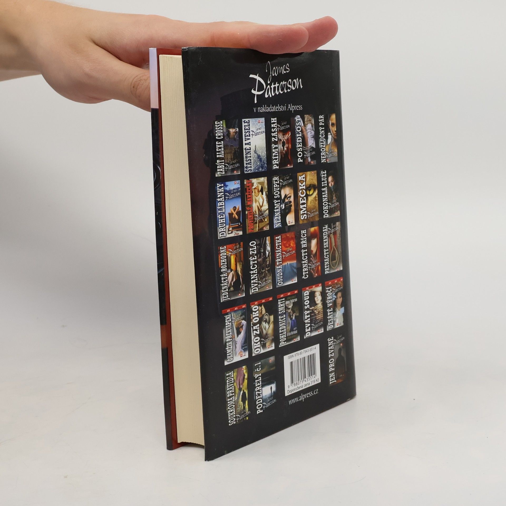 James Patterson Citlivé místo