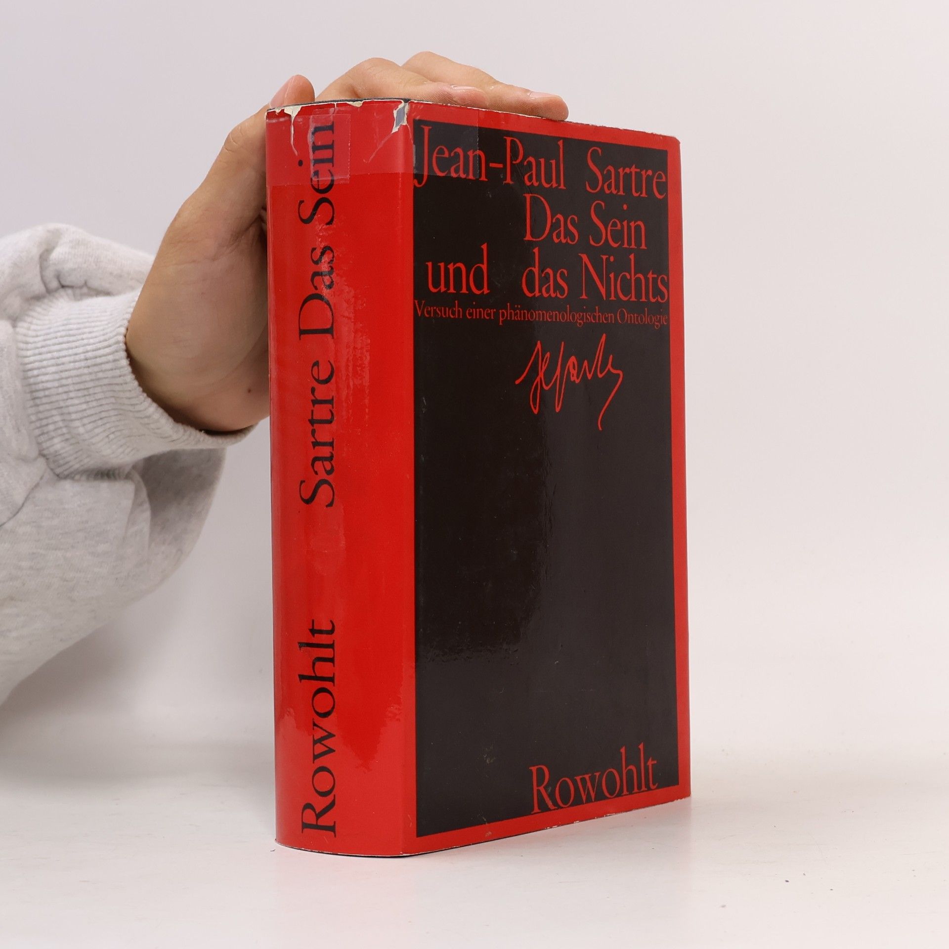 Jean-Paul Sartre Das Sein und das Nichts