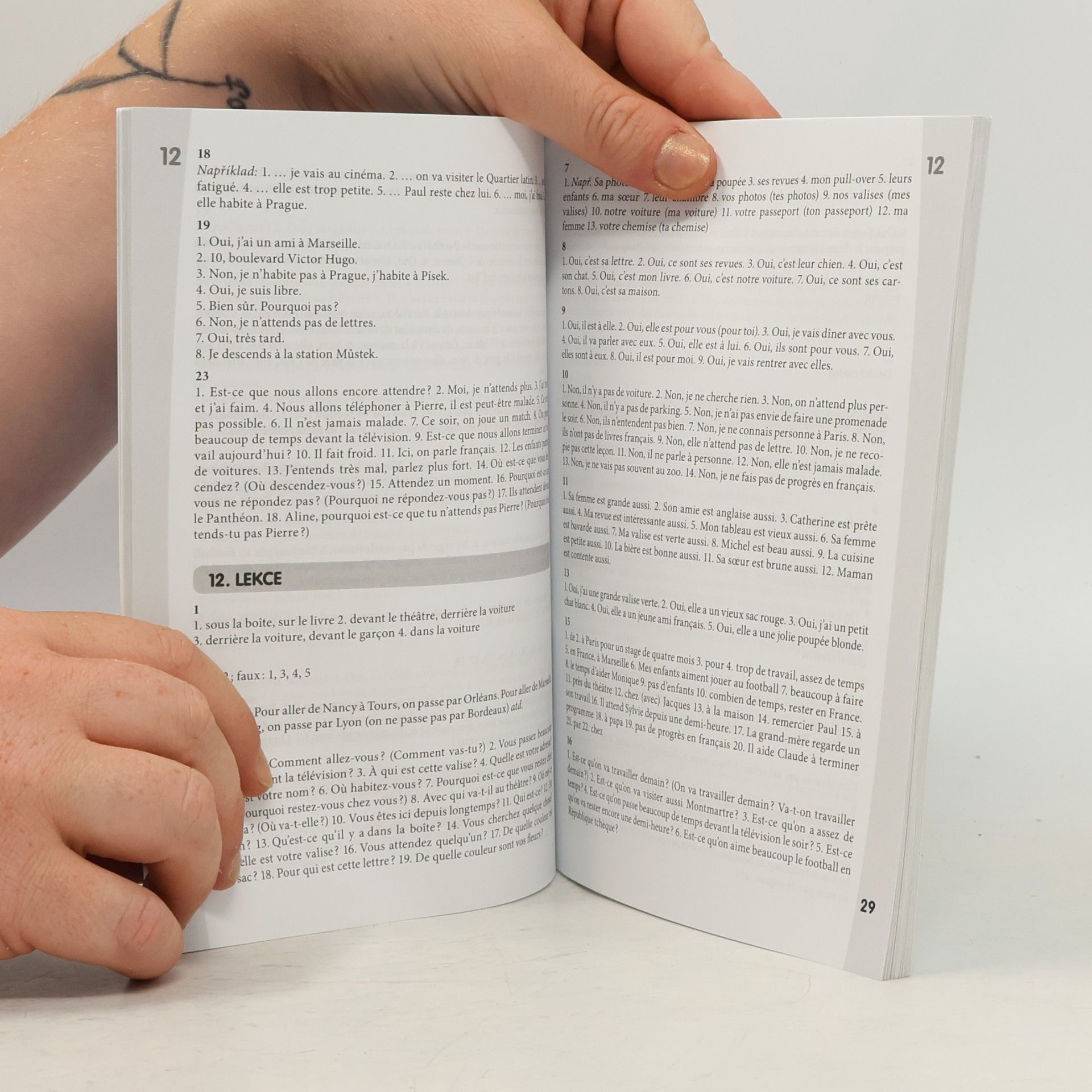Various authors Francouzština nejen pro samouky. Klíč, slovník