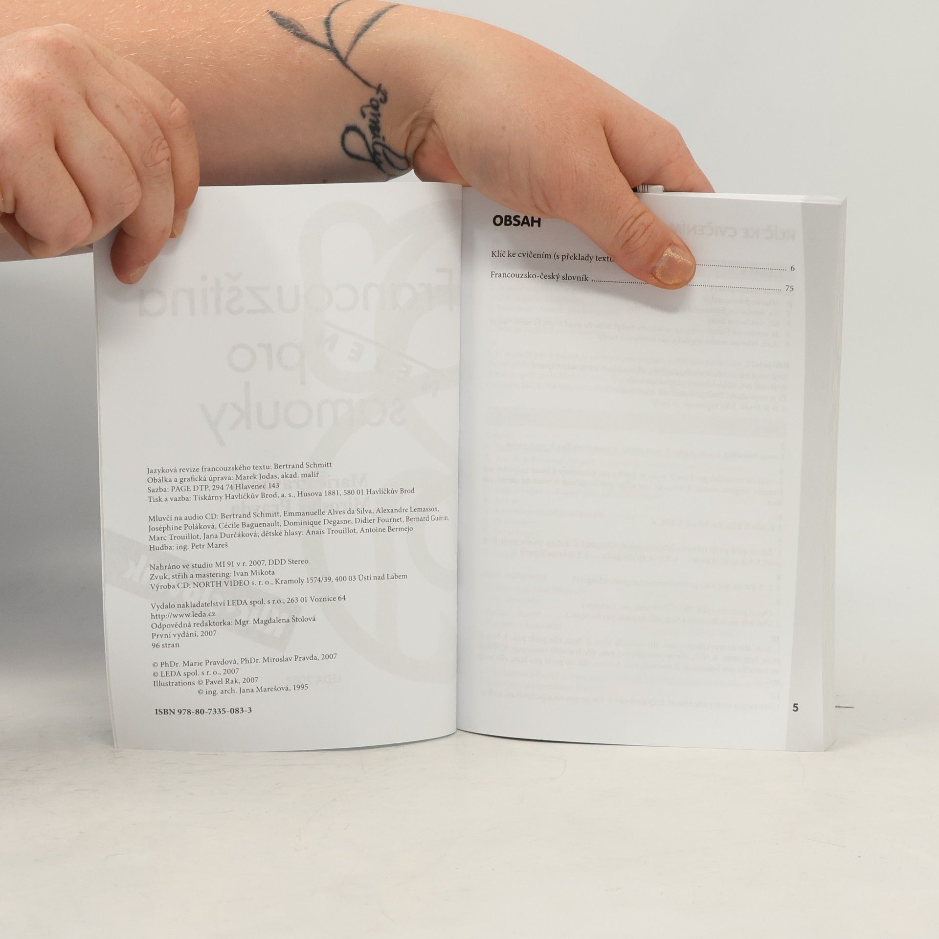 Various authors Francouzština nejen pro samouky. Klíč, slovník