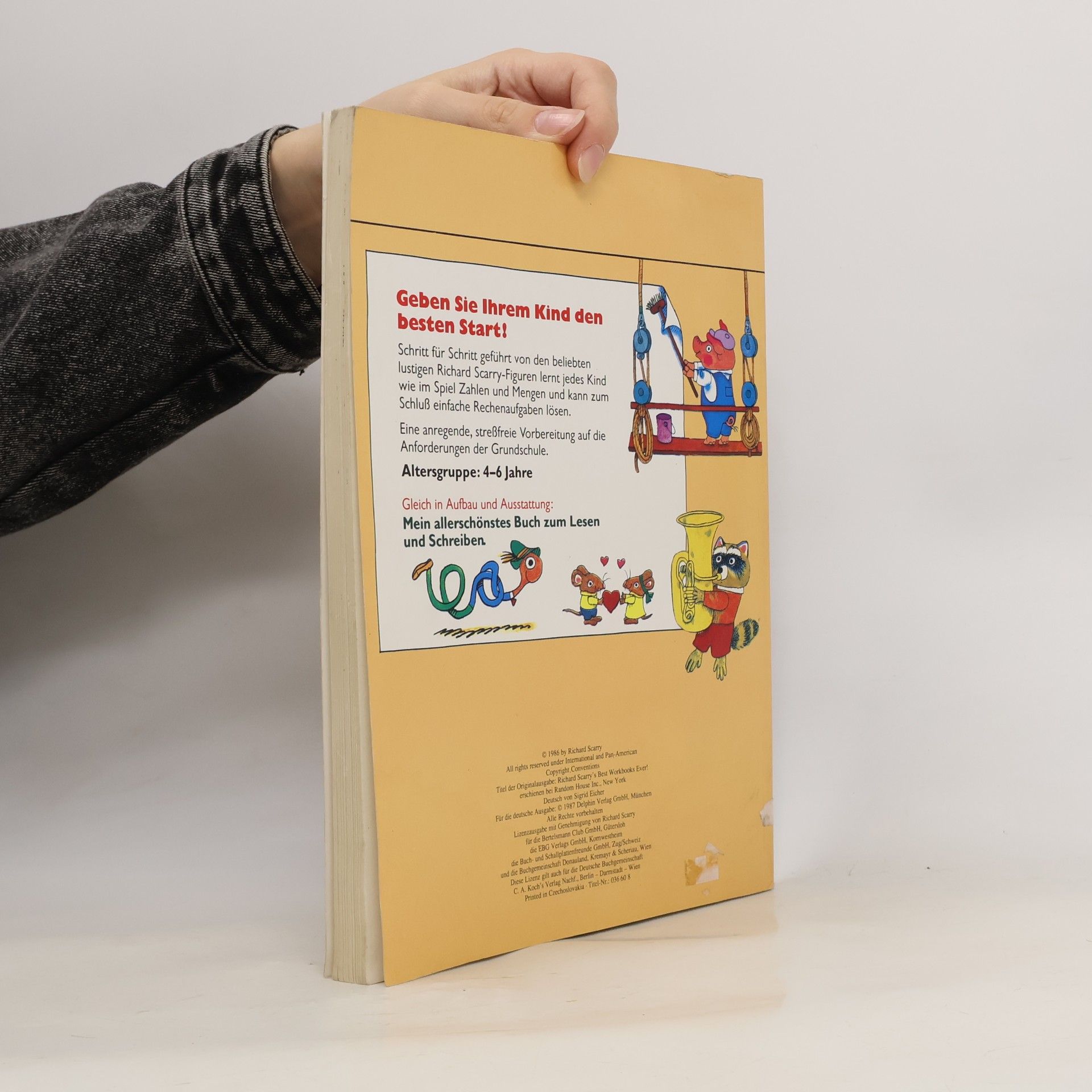 Richard Scarry Mein allerschönstes Buch über Zahlen und zum Malen