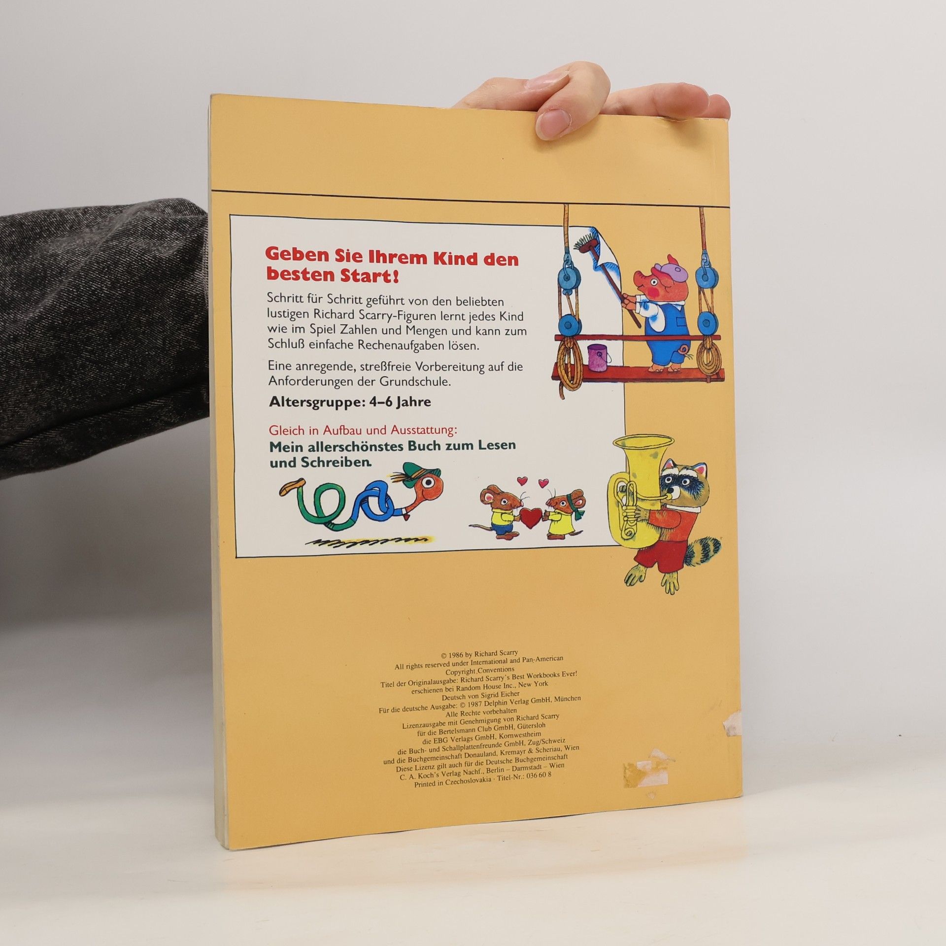 Richard Scarry Mein allerschönstes Buch über Zahlen und zum Malen