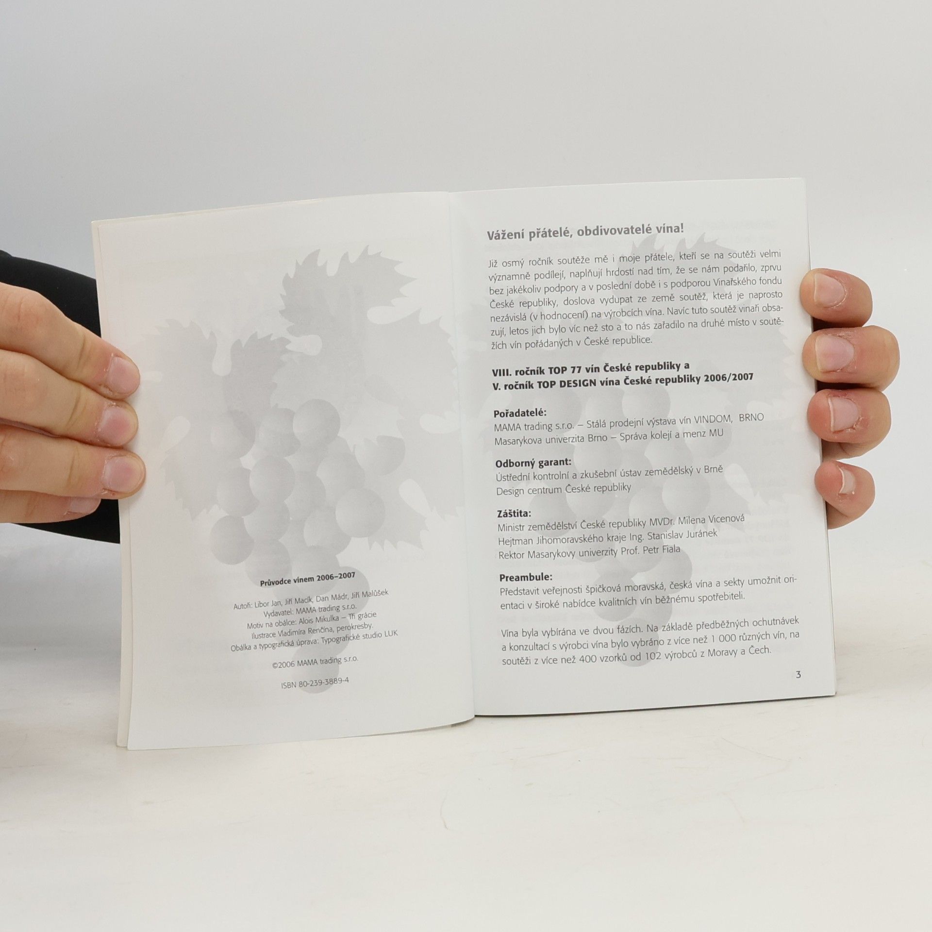 kolektiv Průvodce vínem 8. ročník (2006-2007)