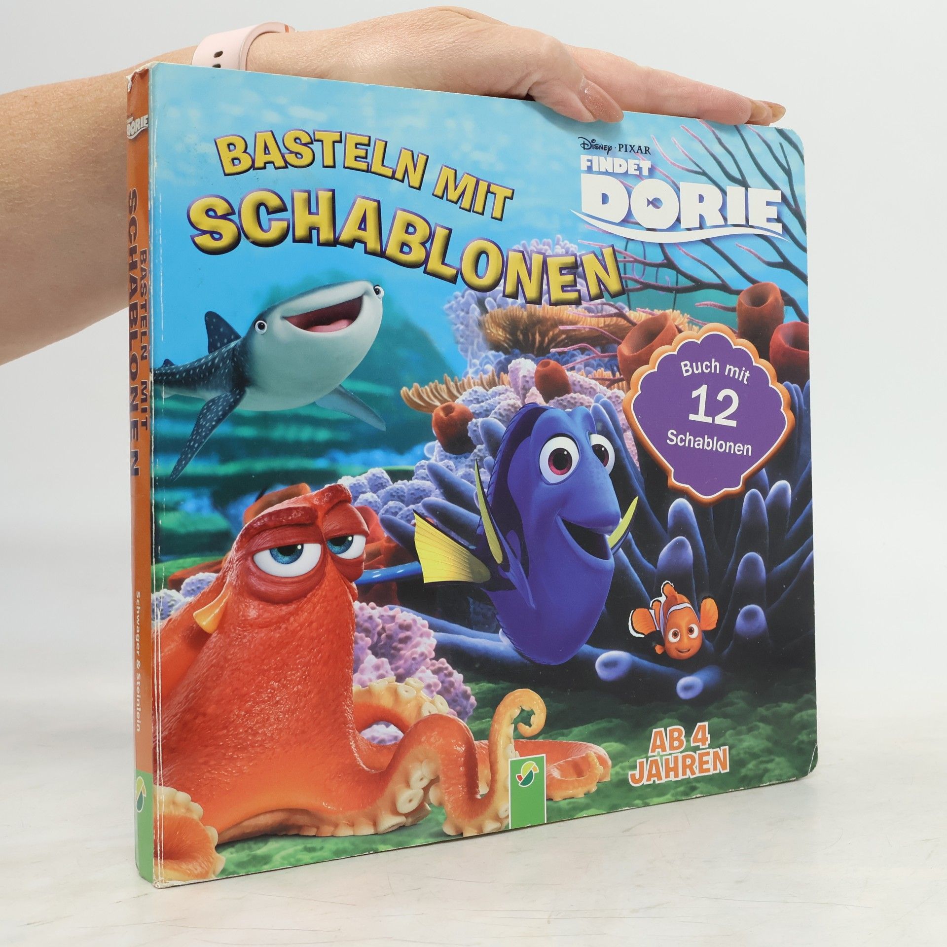 Florentine Specht Findet Dorie - Basteln mit Schablonen
