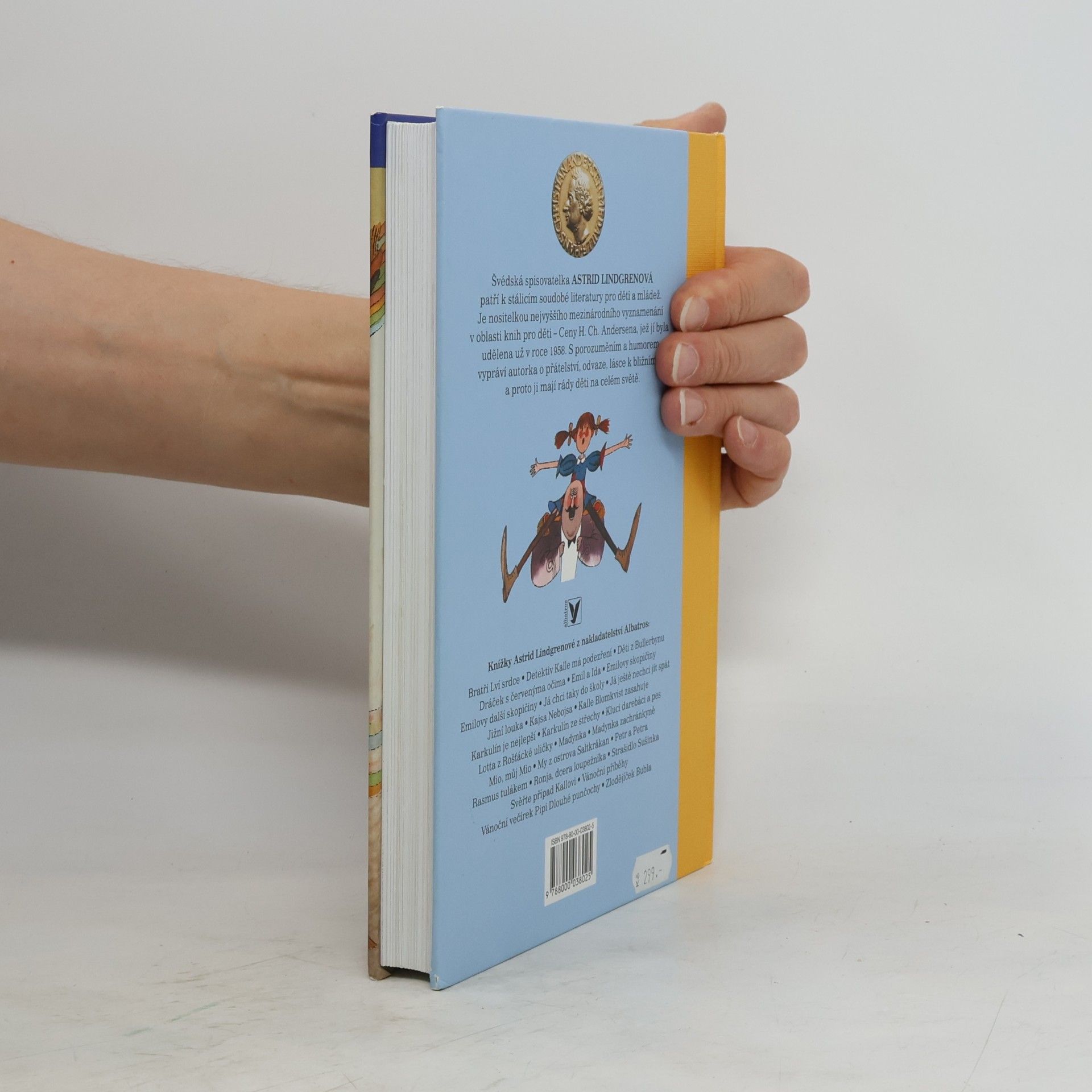 Astrid Lindgren Pipi Dlouhá punčocha