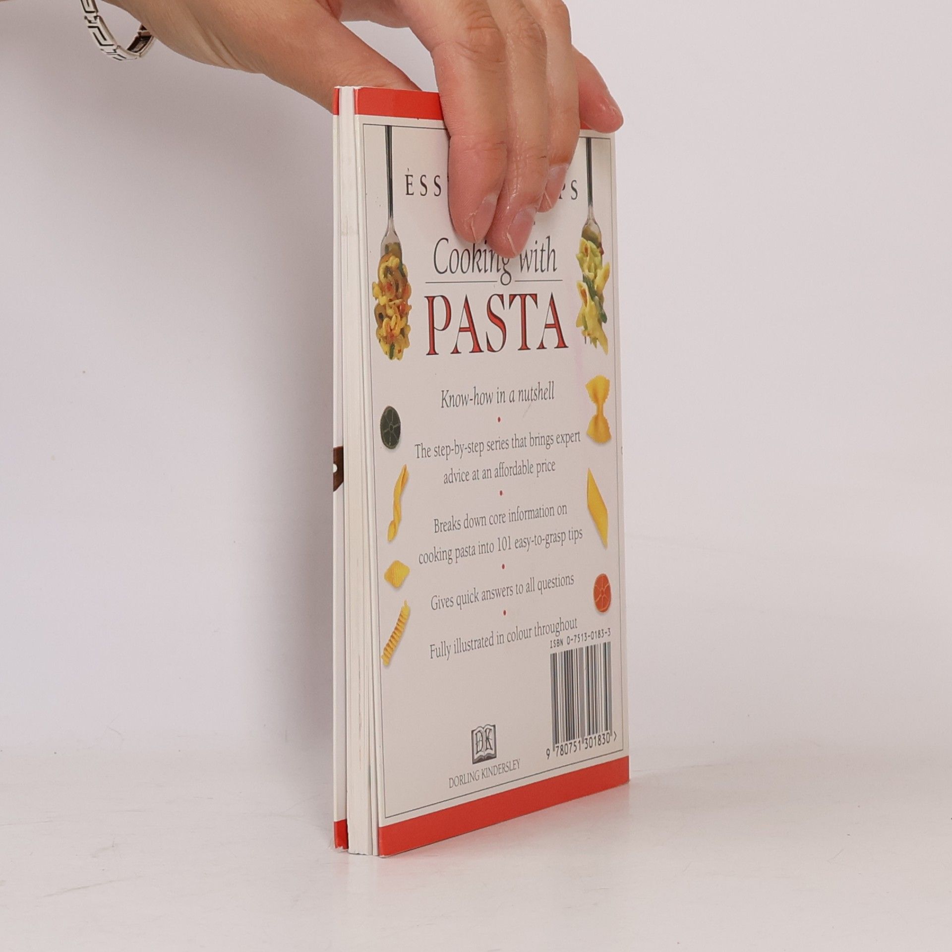 Cooking with pasta.