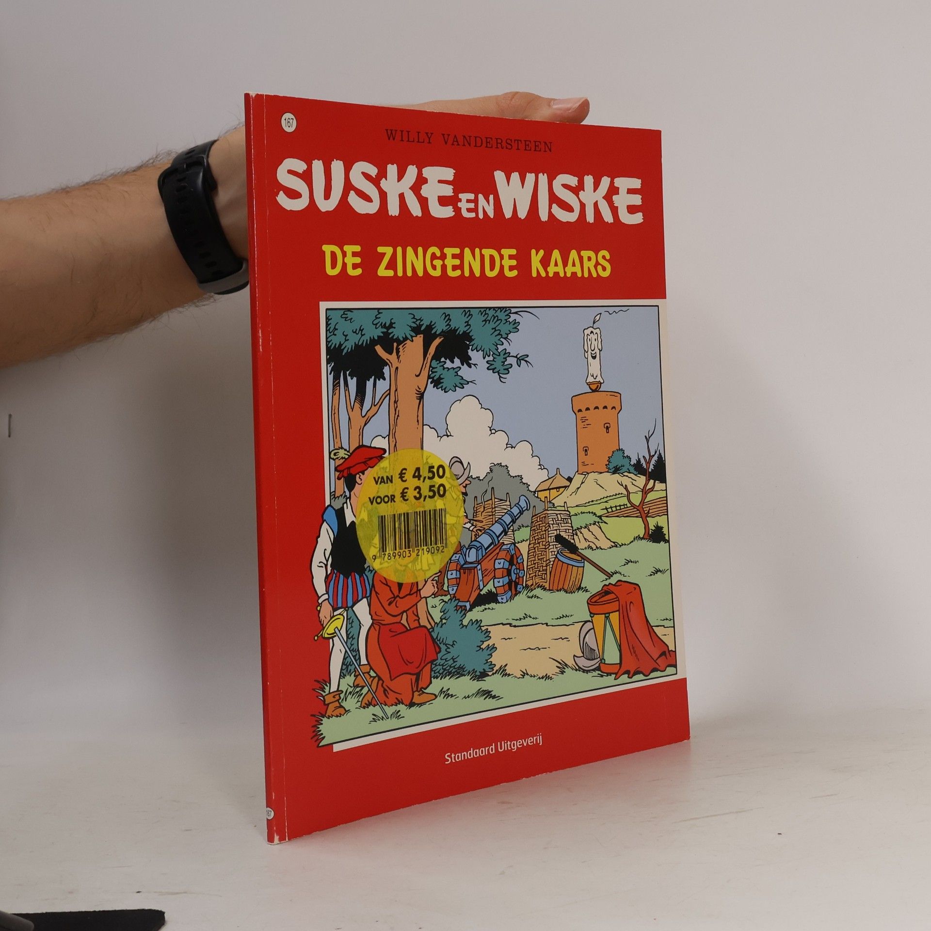 Willy Vandesteen Suske en Wiske - 167: De zingende kaars