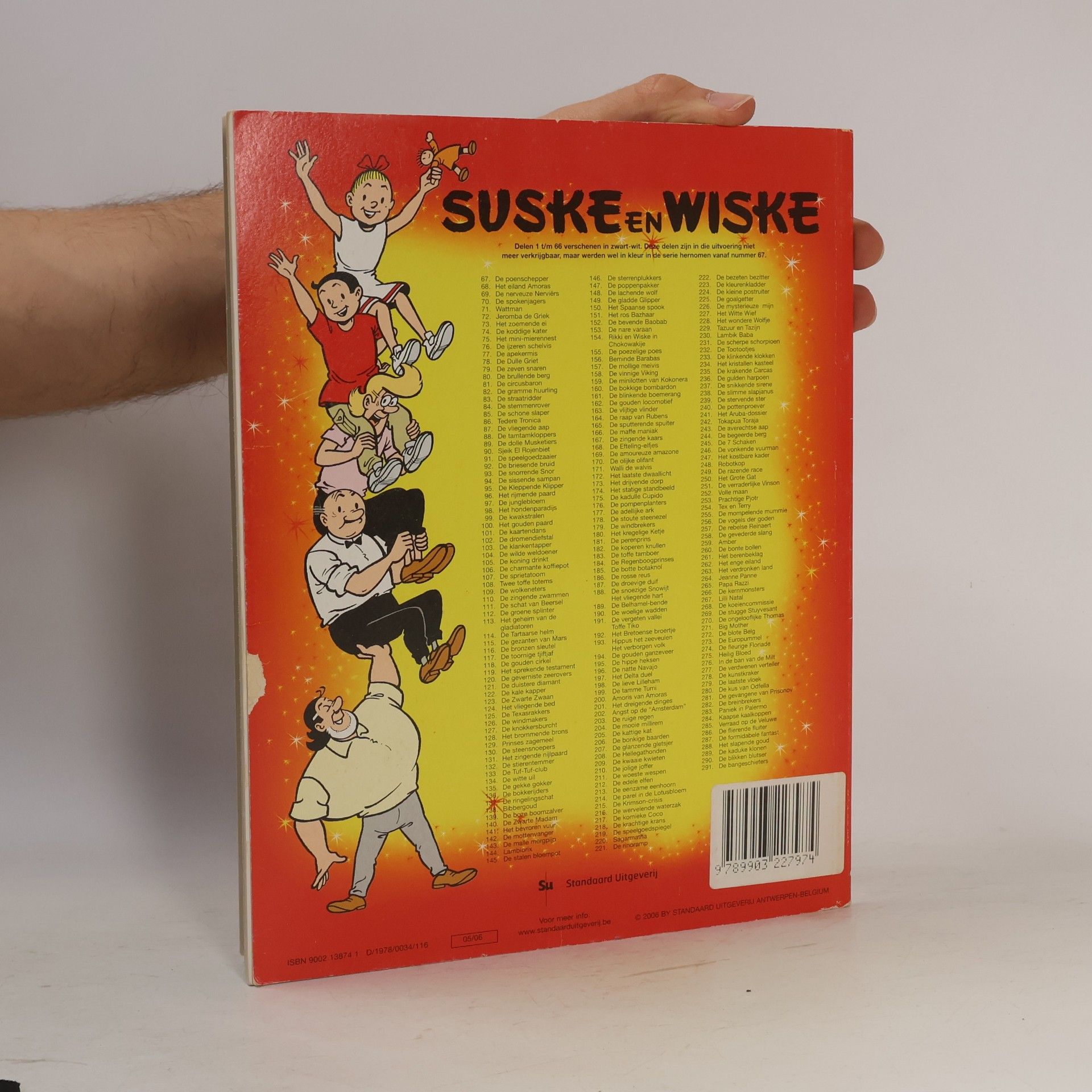 S&W Barcode sealing (van voor) (Suske en Wiske)