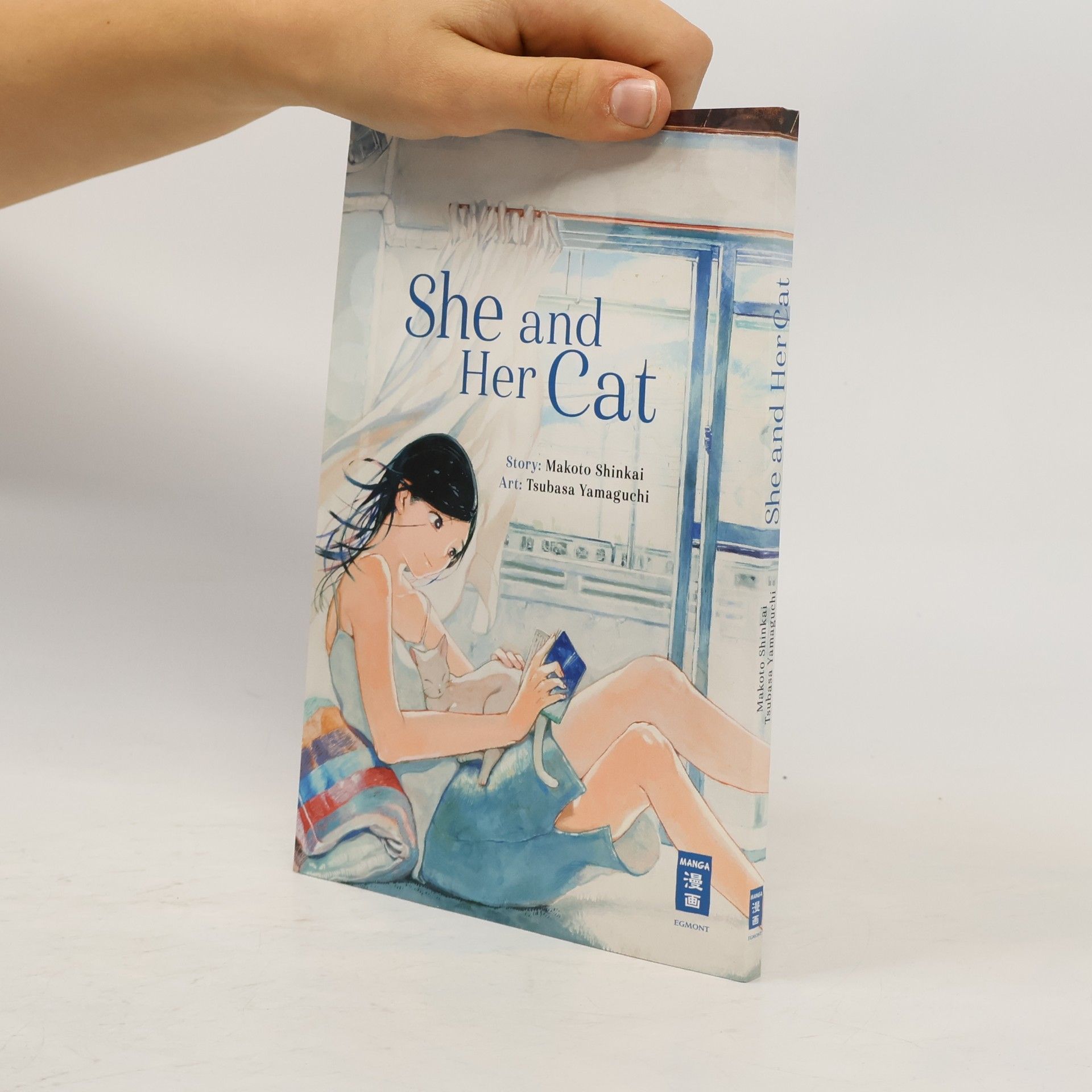 Makoto Shinkai She and her Cat