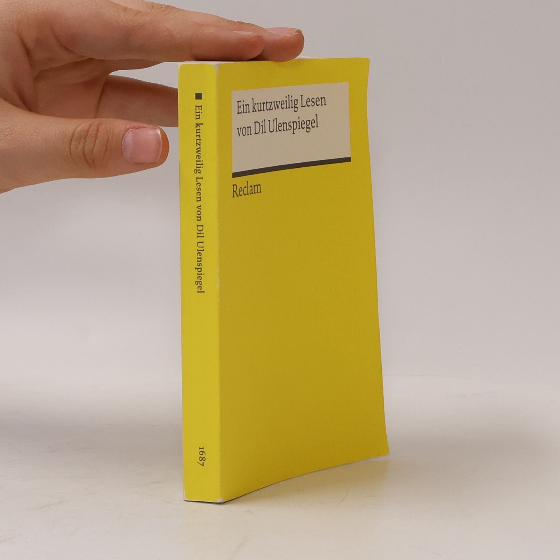 Wolfgang Lindow Ein kurtzweilig Lesen von Dil Ulenspiegel