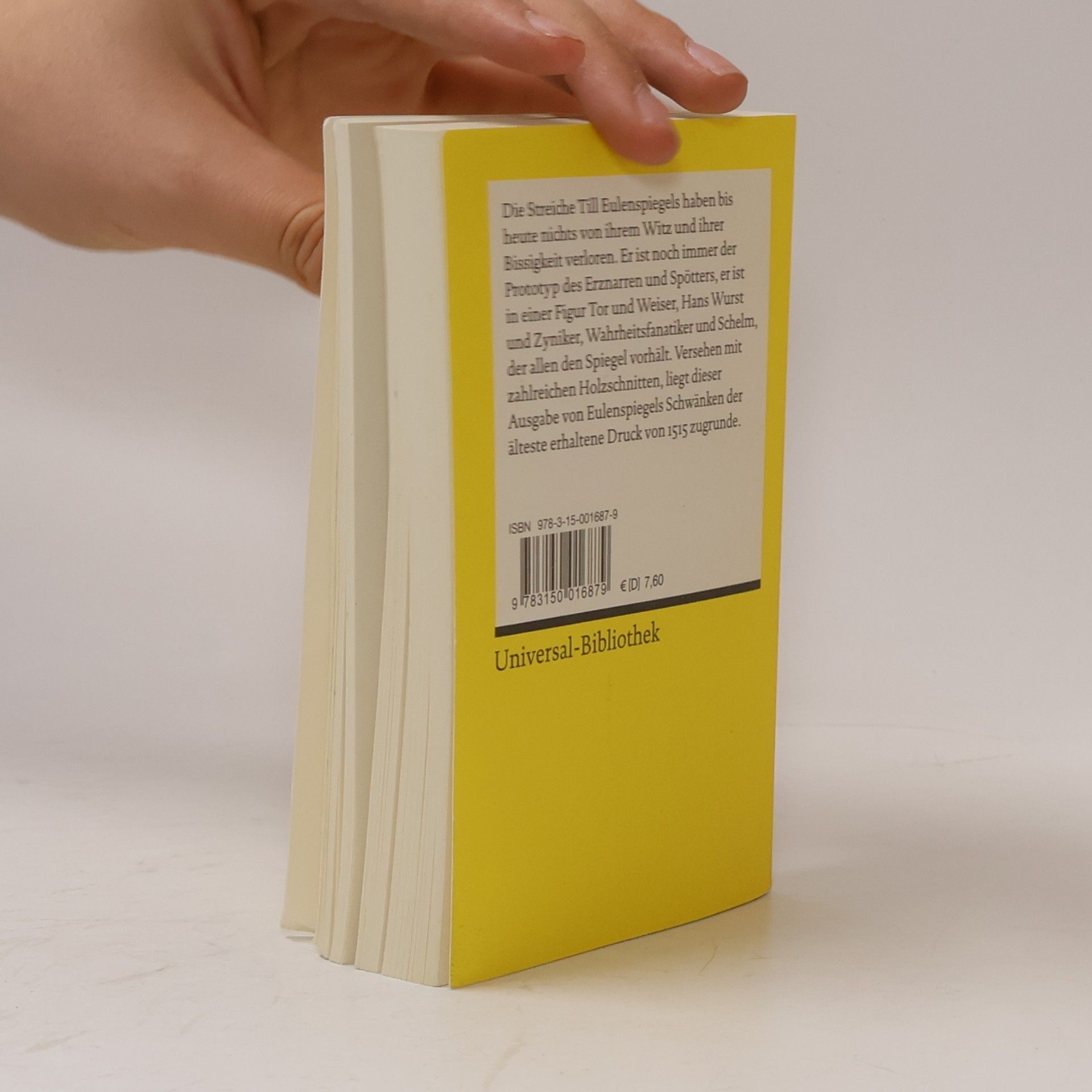 Wolfgang Lindow Ein kurtzweilig Lesen von Dil Ulenspiegel