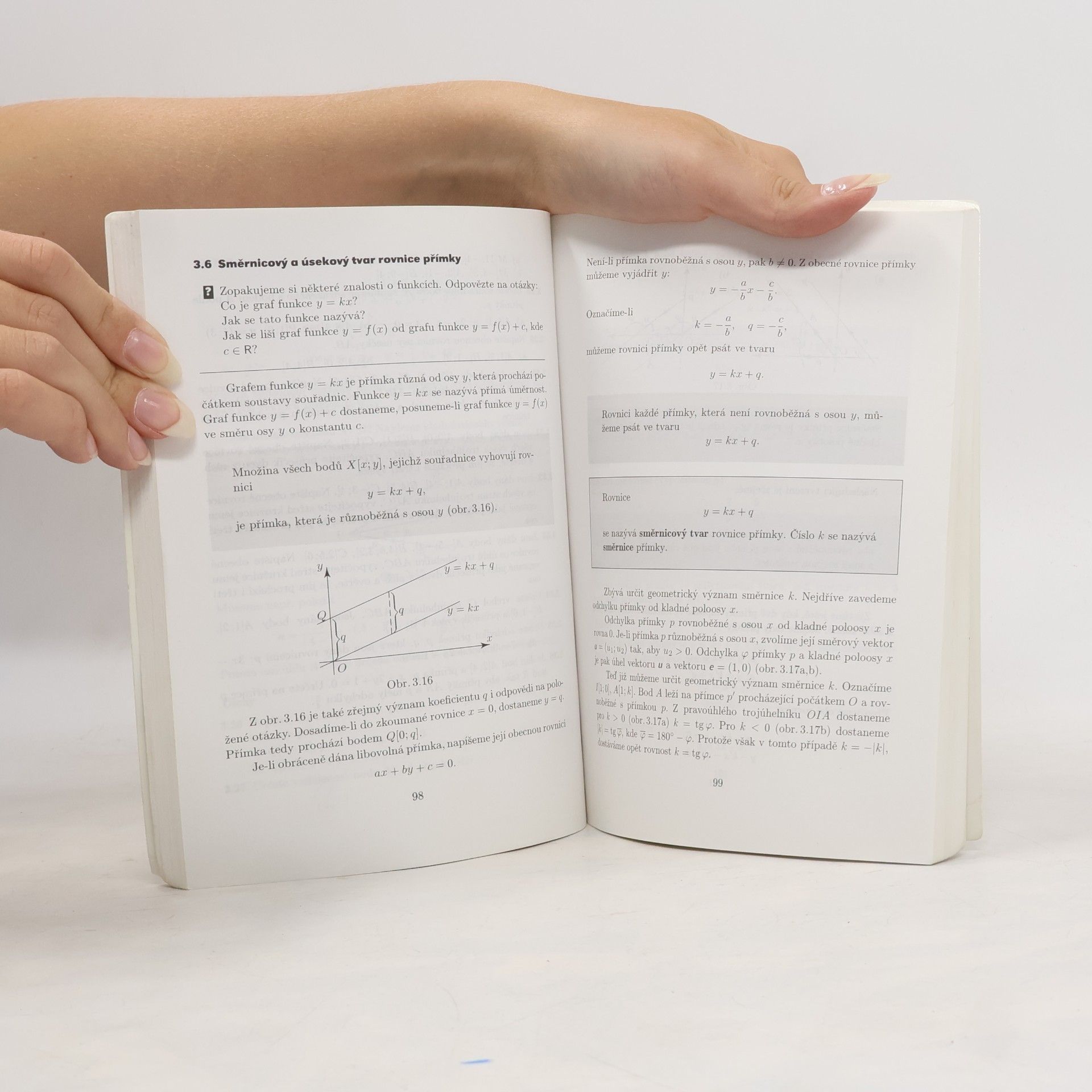 Leo Boček Matematika pro gymnázia. Analytická geometrie