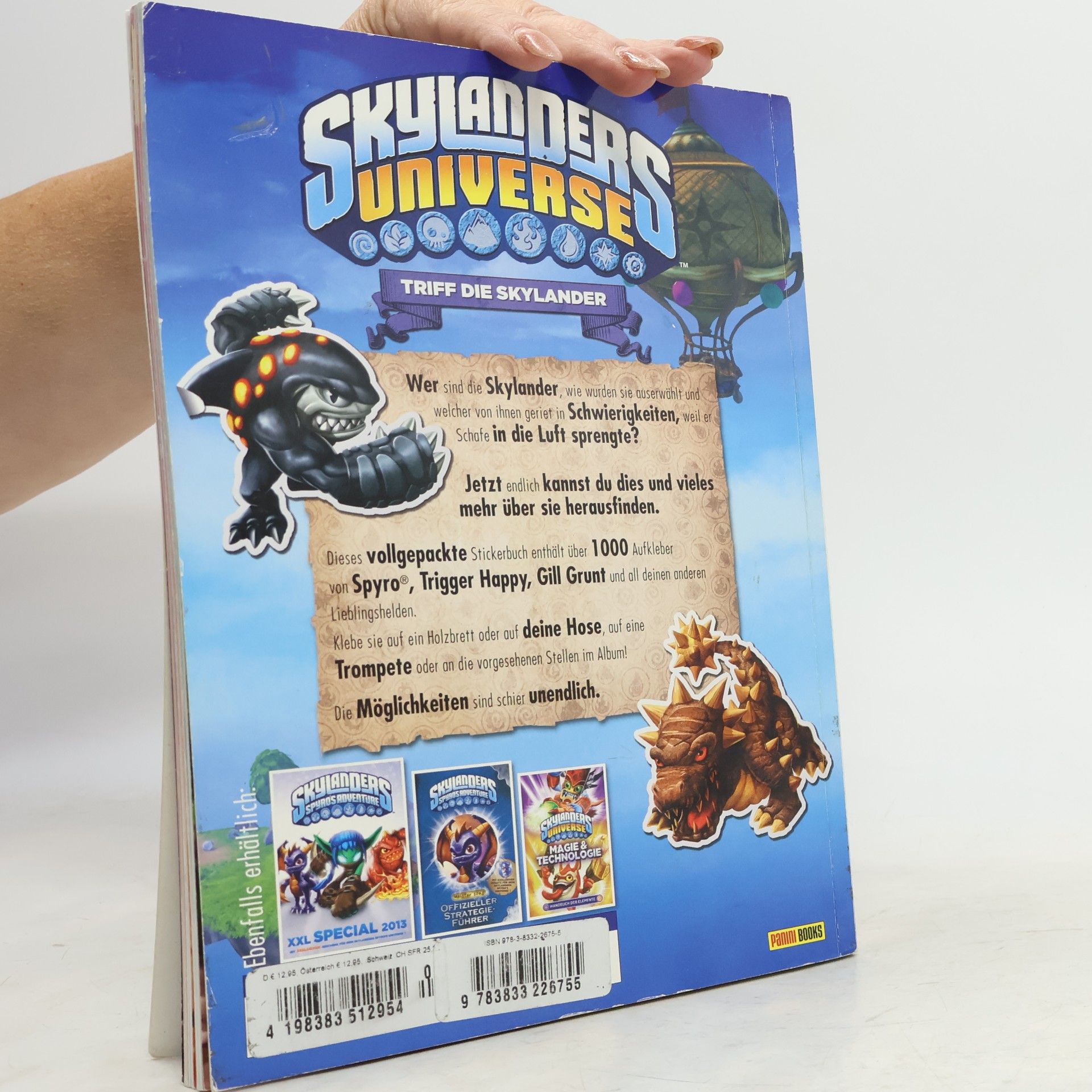 Autorenkollektiv Skylanders Universe - 1: Das ultimative Stickerbuch