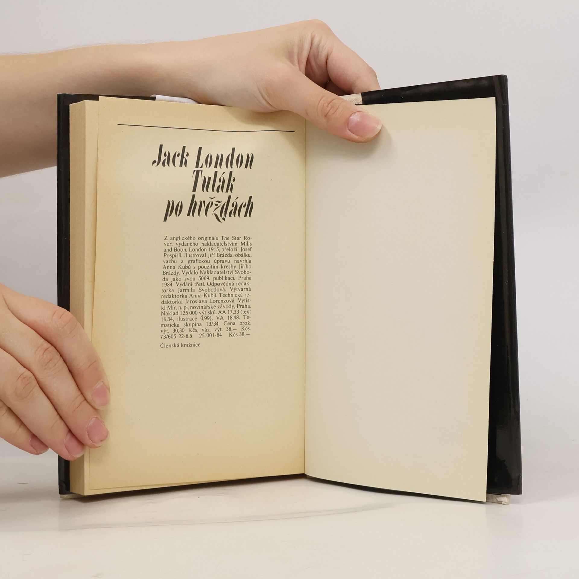 Jack London Tulák po hvězdách