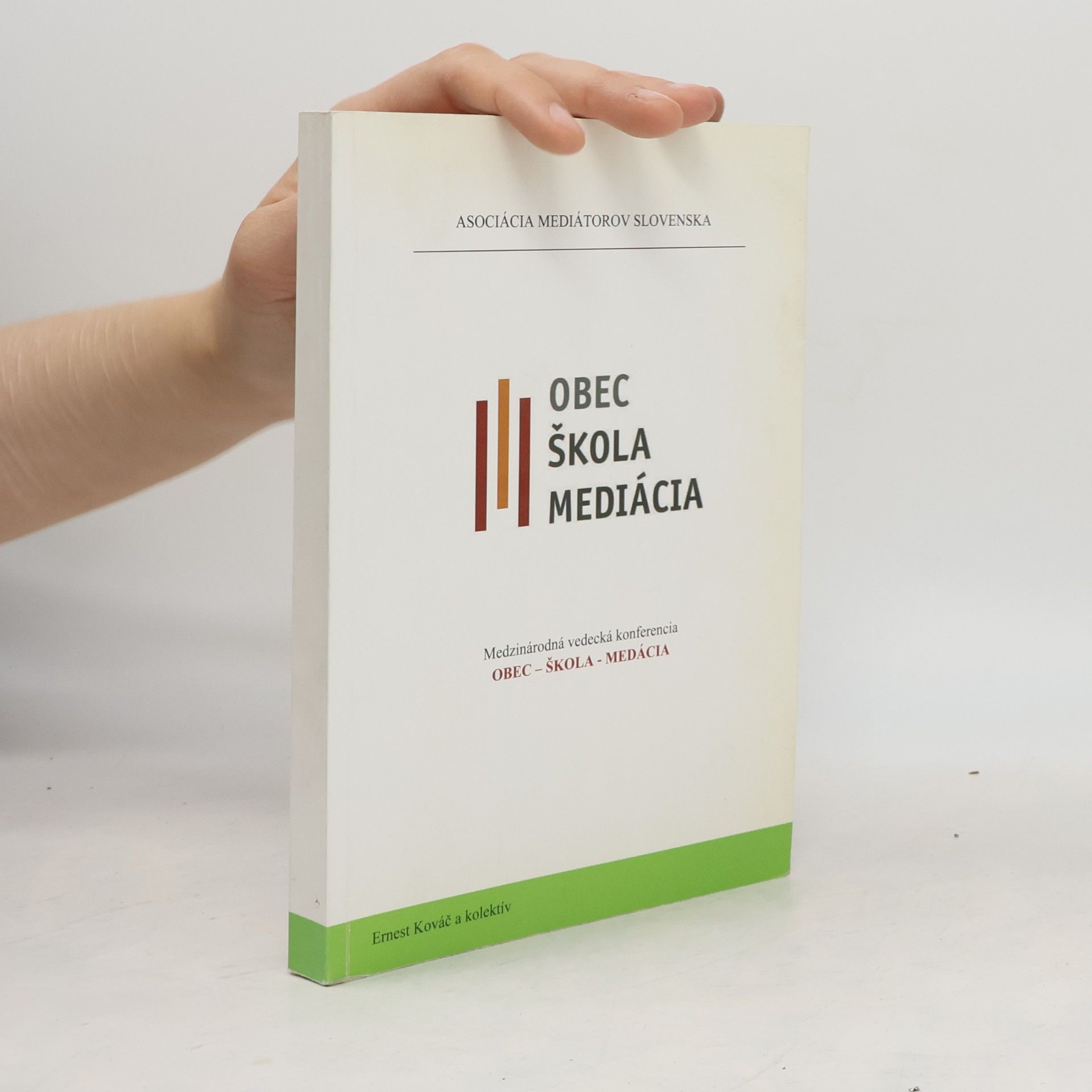 Ernest Kováč Obec Škola Mediácia