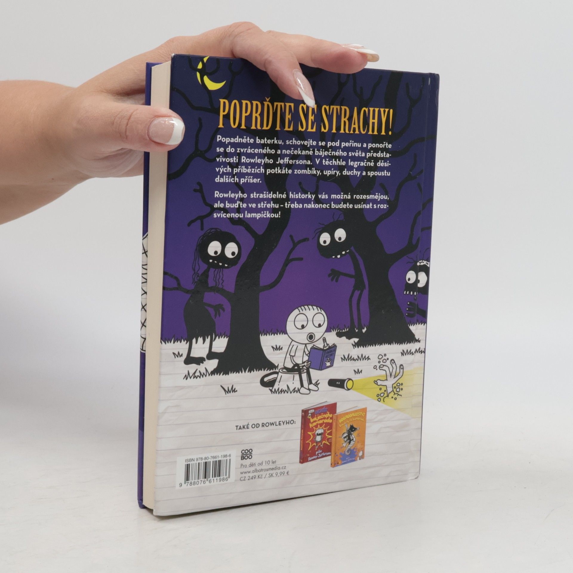 Jeff Kinney Strašidelné historky báječného kamaráda Rowleyho Jeffersona
