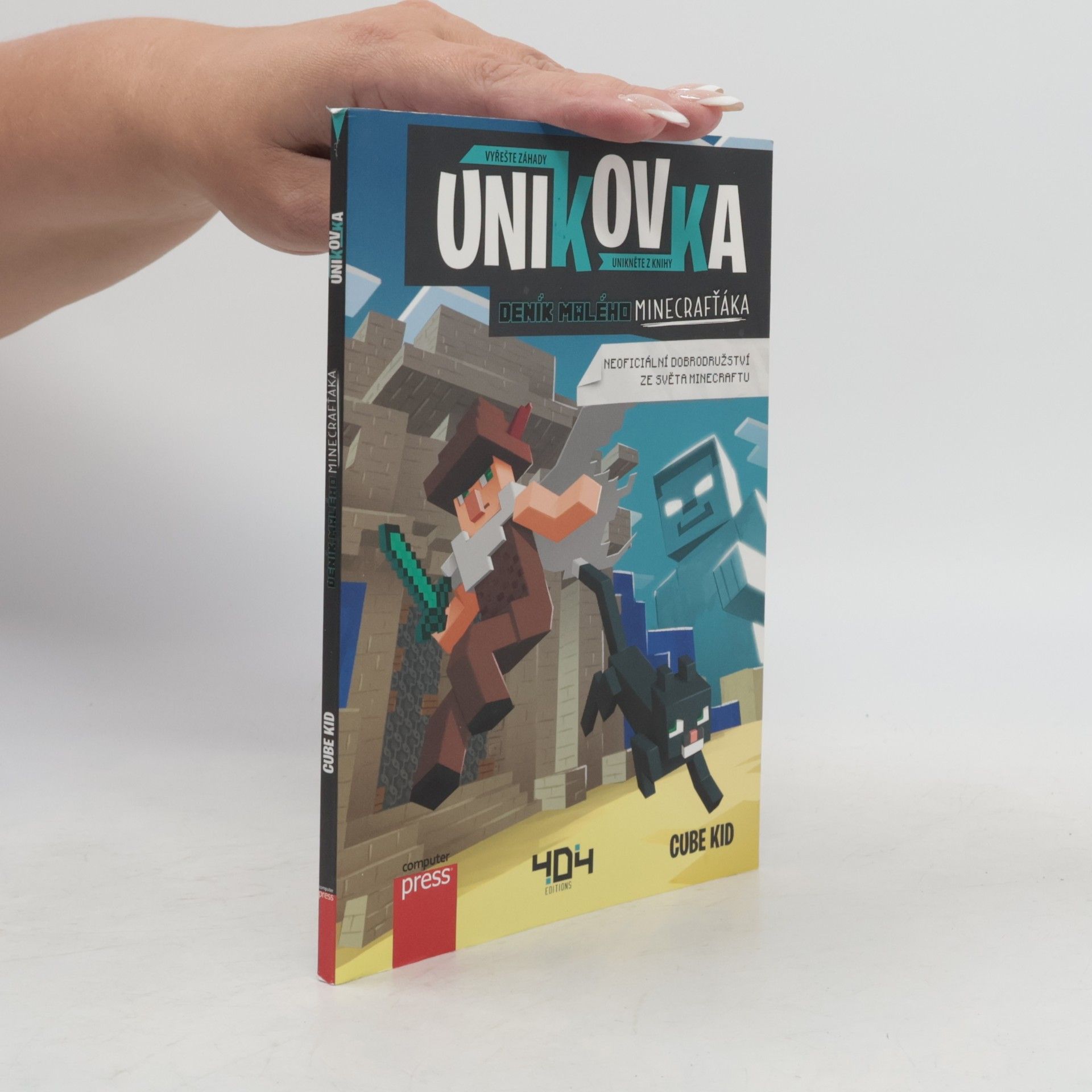 Cube Kid Deník malého minecrafťáka - únikovka