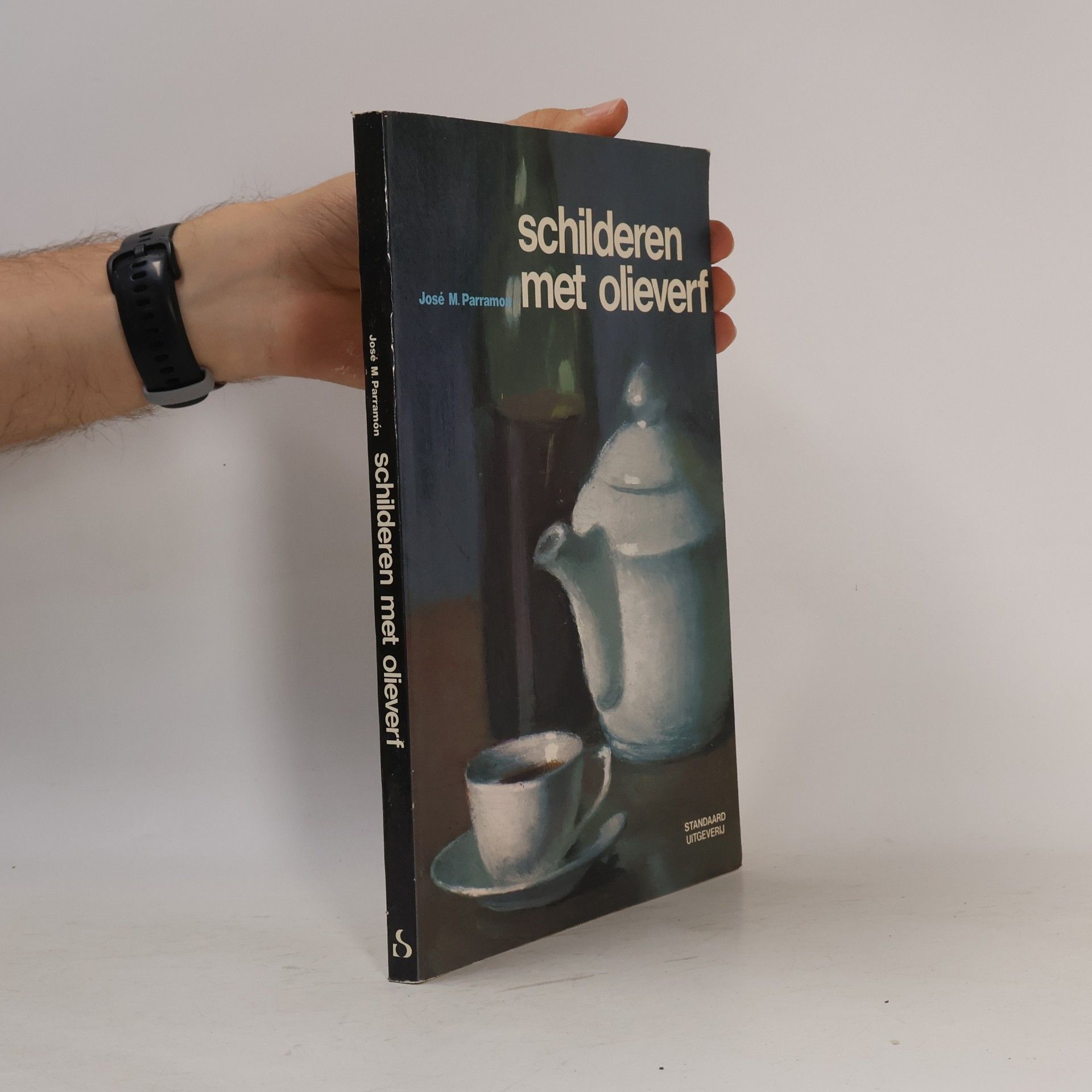 José María Parramón Schilderen met olieverf