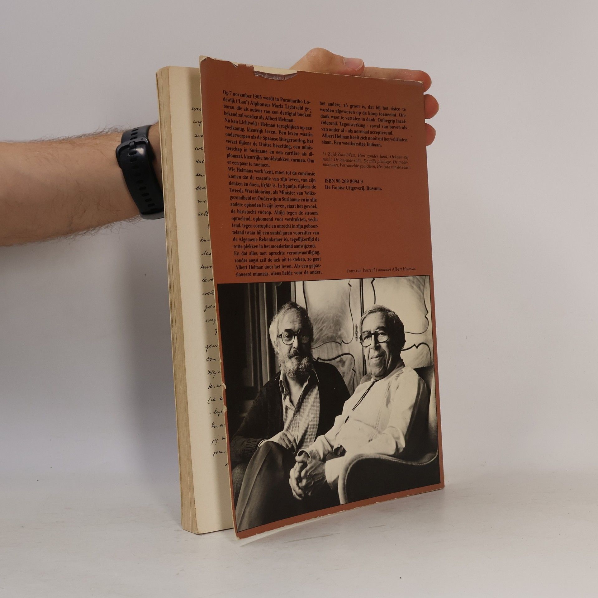Tony van Verre Tony van Verre ontmoet Albert Helman