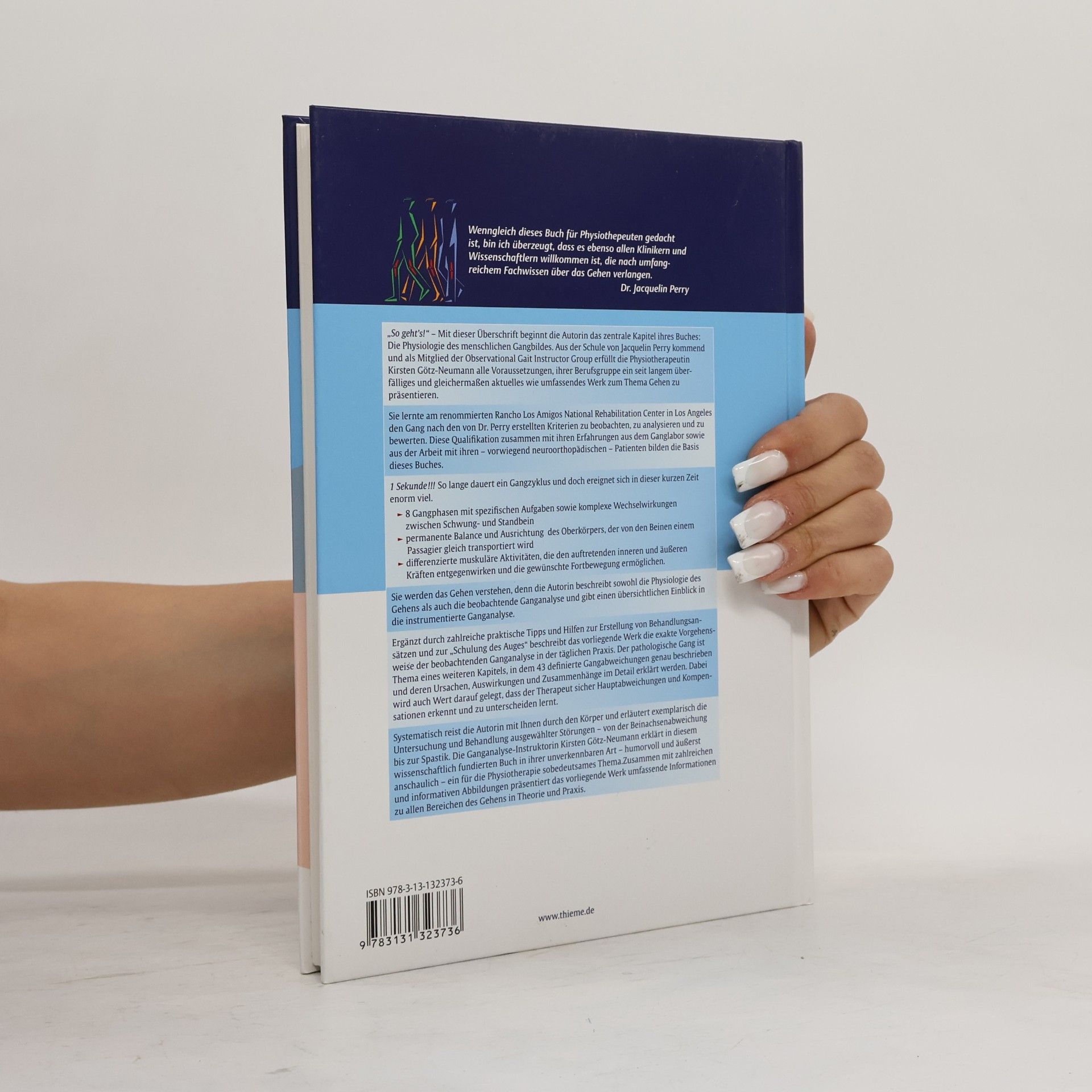 Kirsten Götz-Neumann Physiofachbuch: Gehen verstehen. Ganganalyse in der Physiotherapie - 3. Auflage