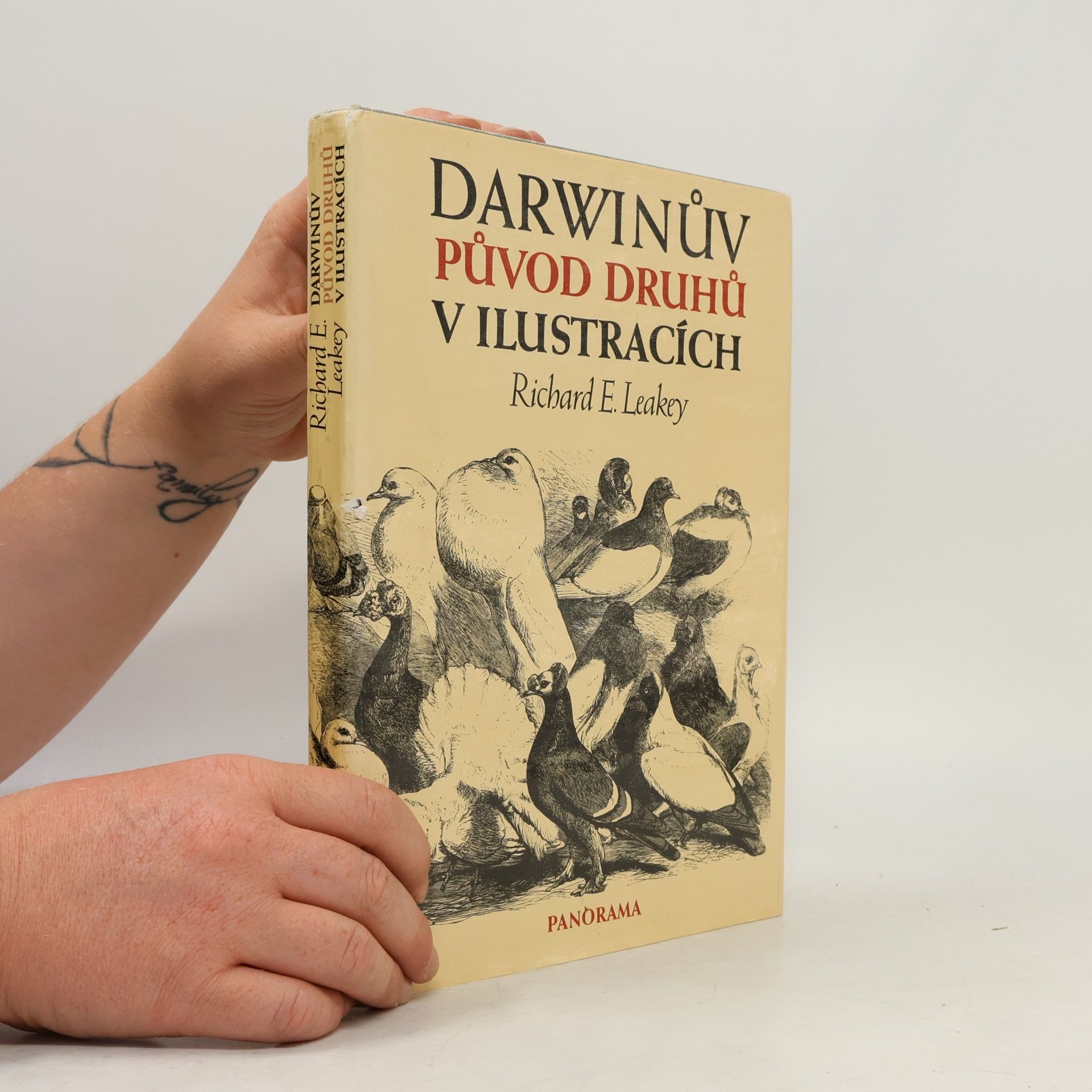 Richard Leakey Darwinův původ druhů v ilustracích