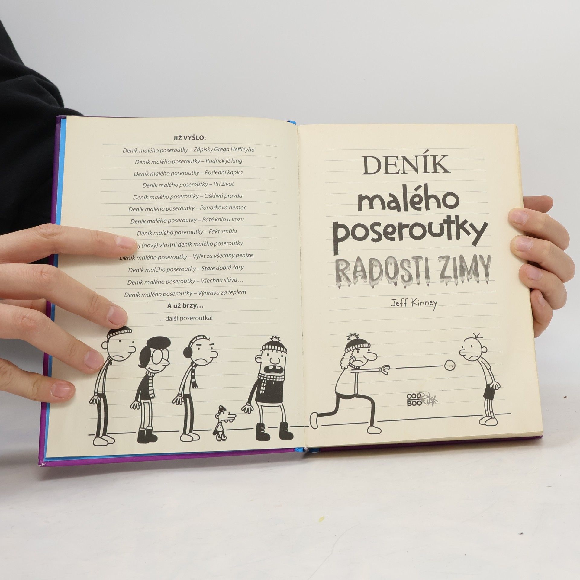 Jeff Kinney Deník malého poseroutky 13. Radosti zimy